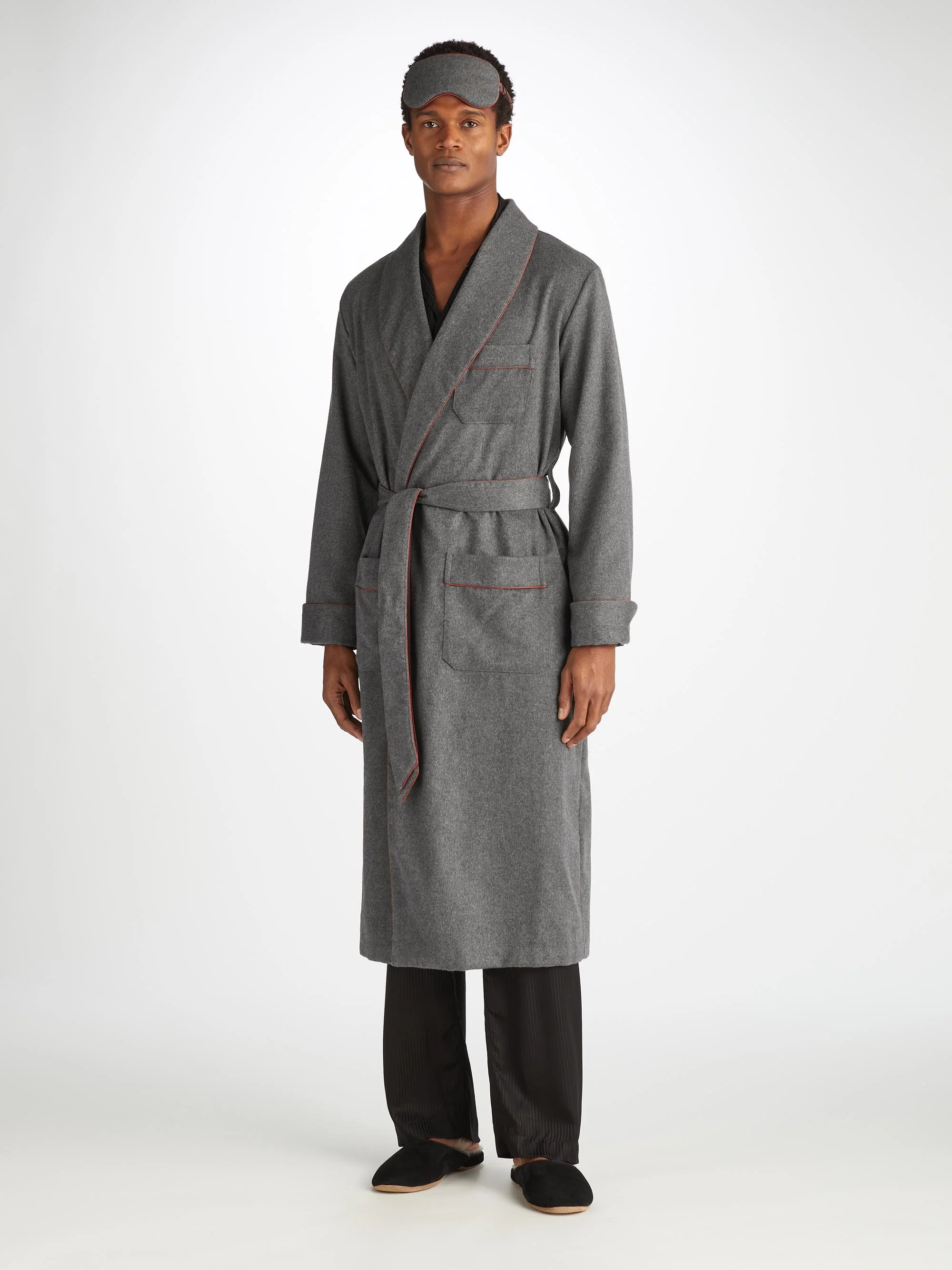 Eye Mask Duke Cashmere Charcoal - Image 5