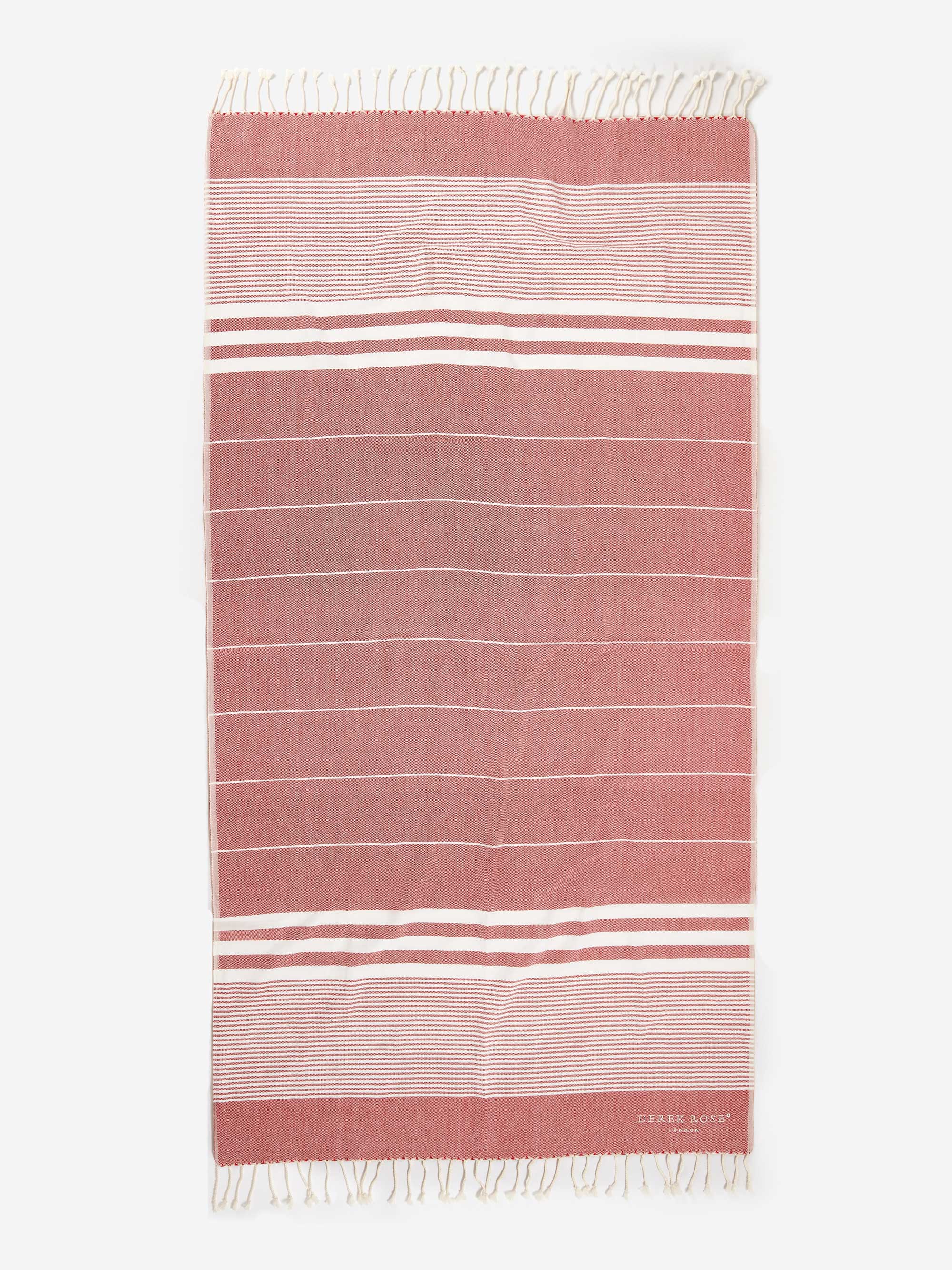 Hammam Towel Karinna Pure Cotton Red - Image 3