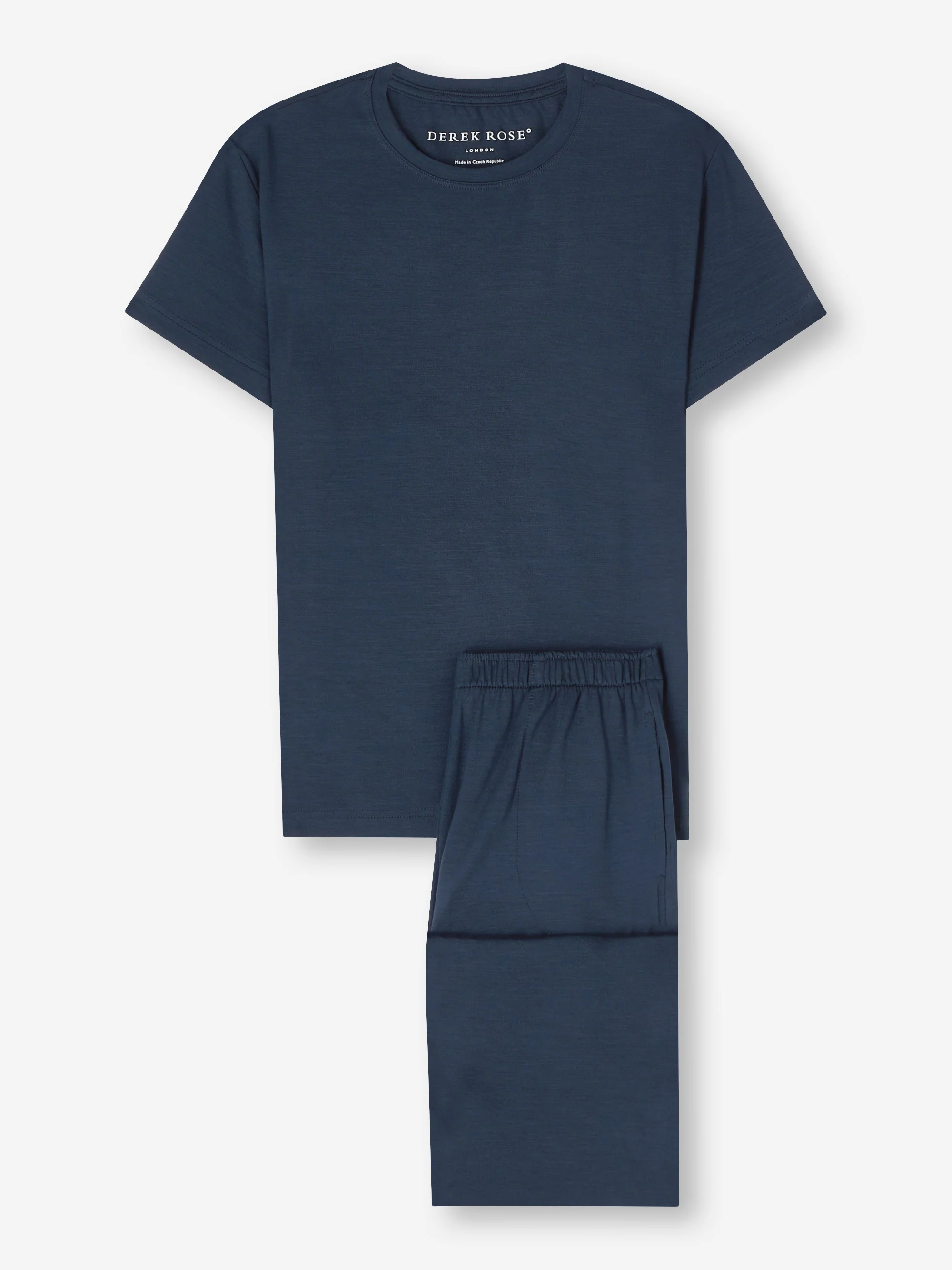 Kids' Lounge Set Basel Micro Modal Stretch Navy - Image 7