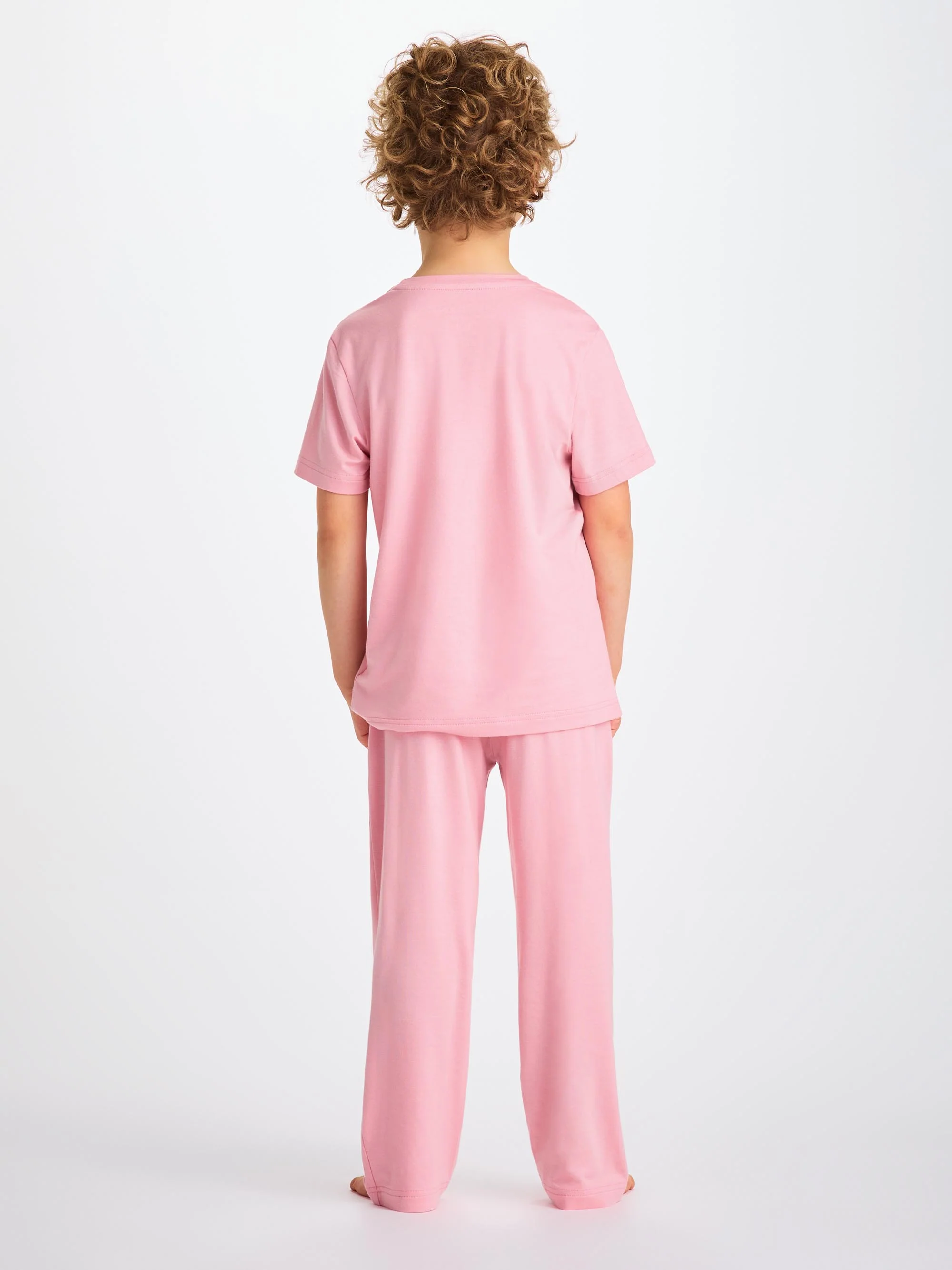 Kids' Lounge Set Lara Micro Modal Stretch Ballet Pink - Image 3