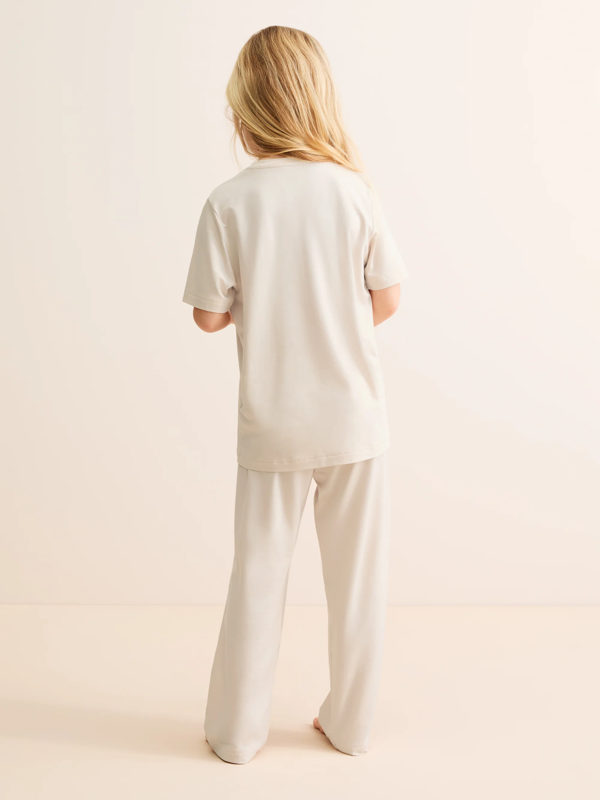 Kids' Lounge Set Lara Micro Modal Stretch Champagne - Image 3