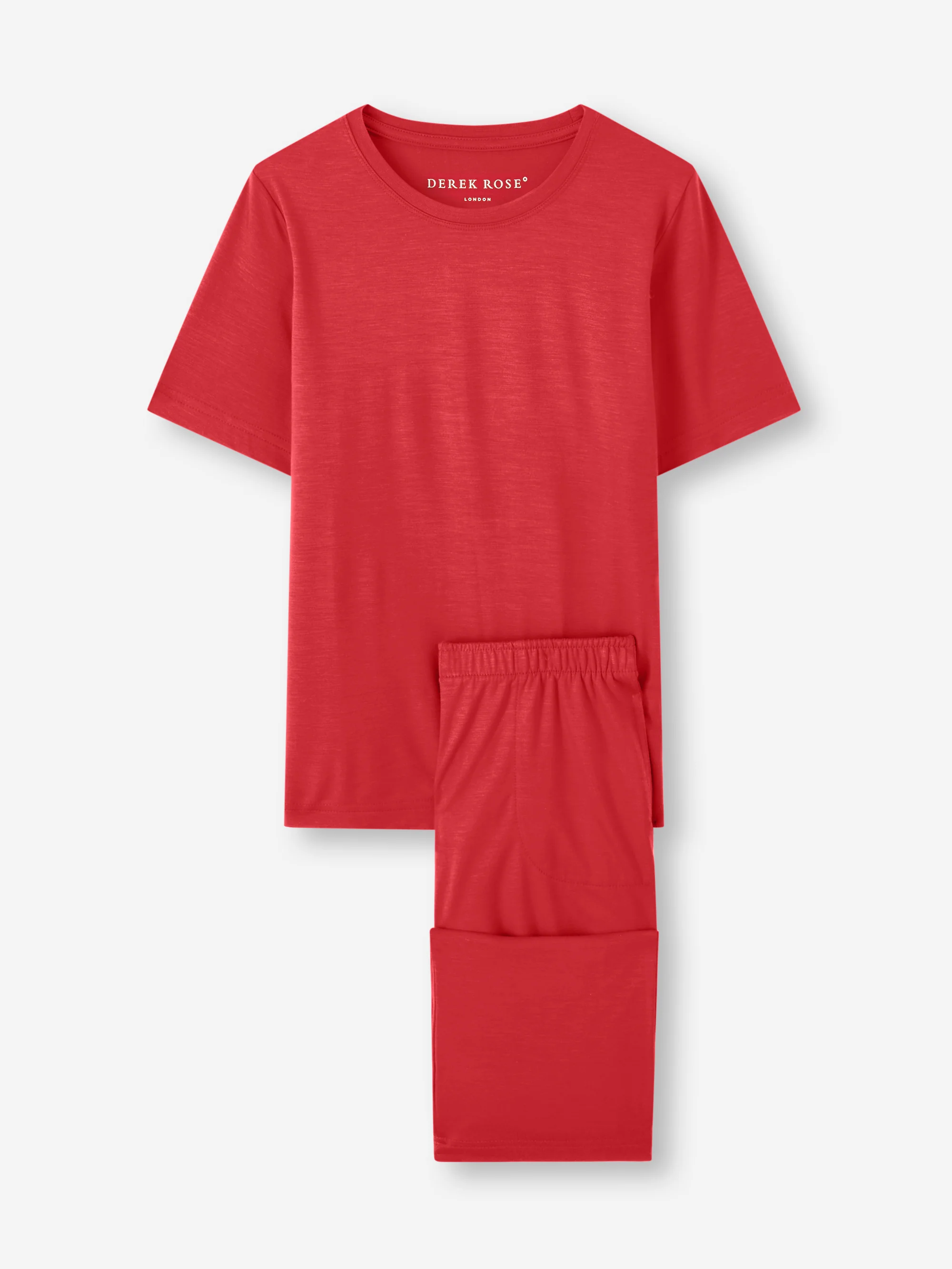 Kids' Lounge Set Lara Micro Modal Stretch Cherry Red - Image 4