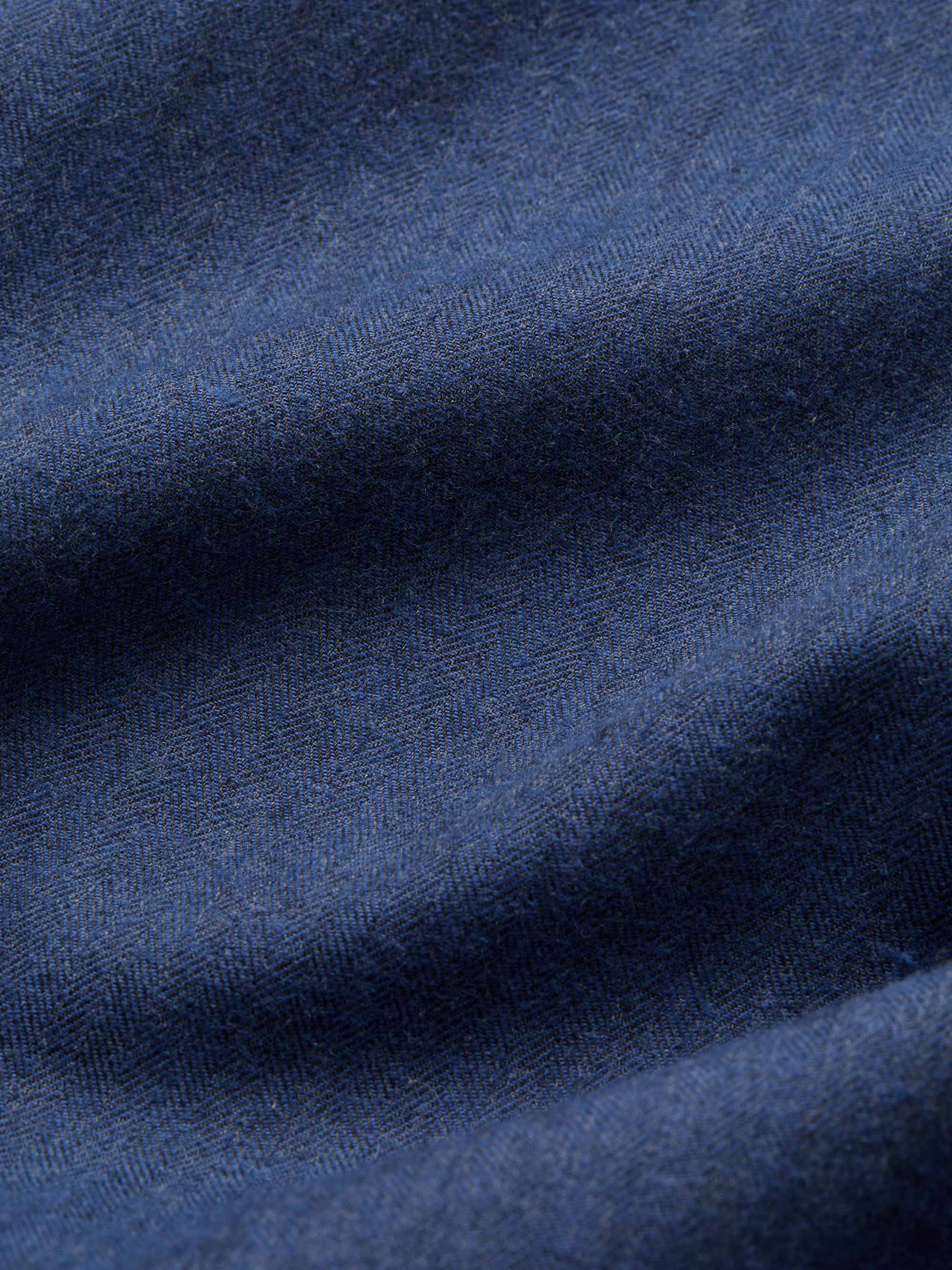 Kids' Pyjamas Balmoral 3 Brushed Cotton Navy - Image 6