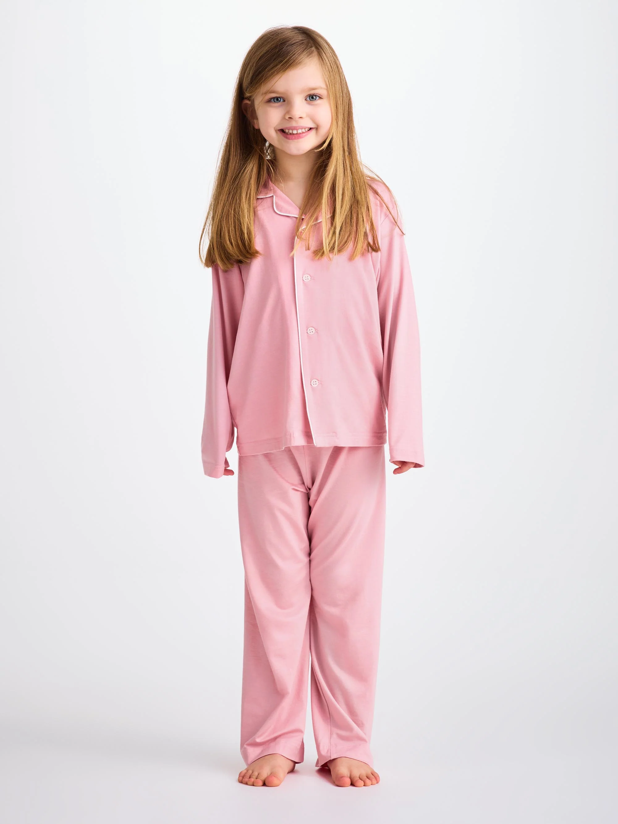 Kids' Pyjamas Lara Micro Modal Stretch Ballet Pink - Image 3