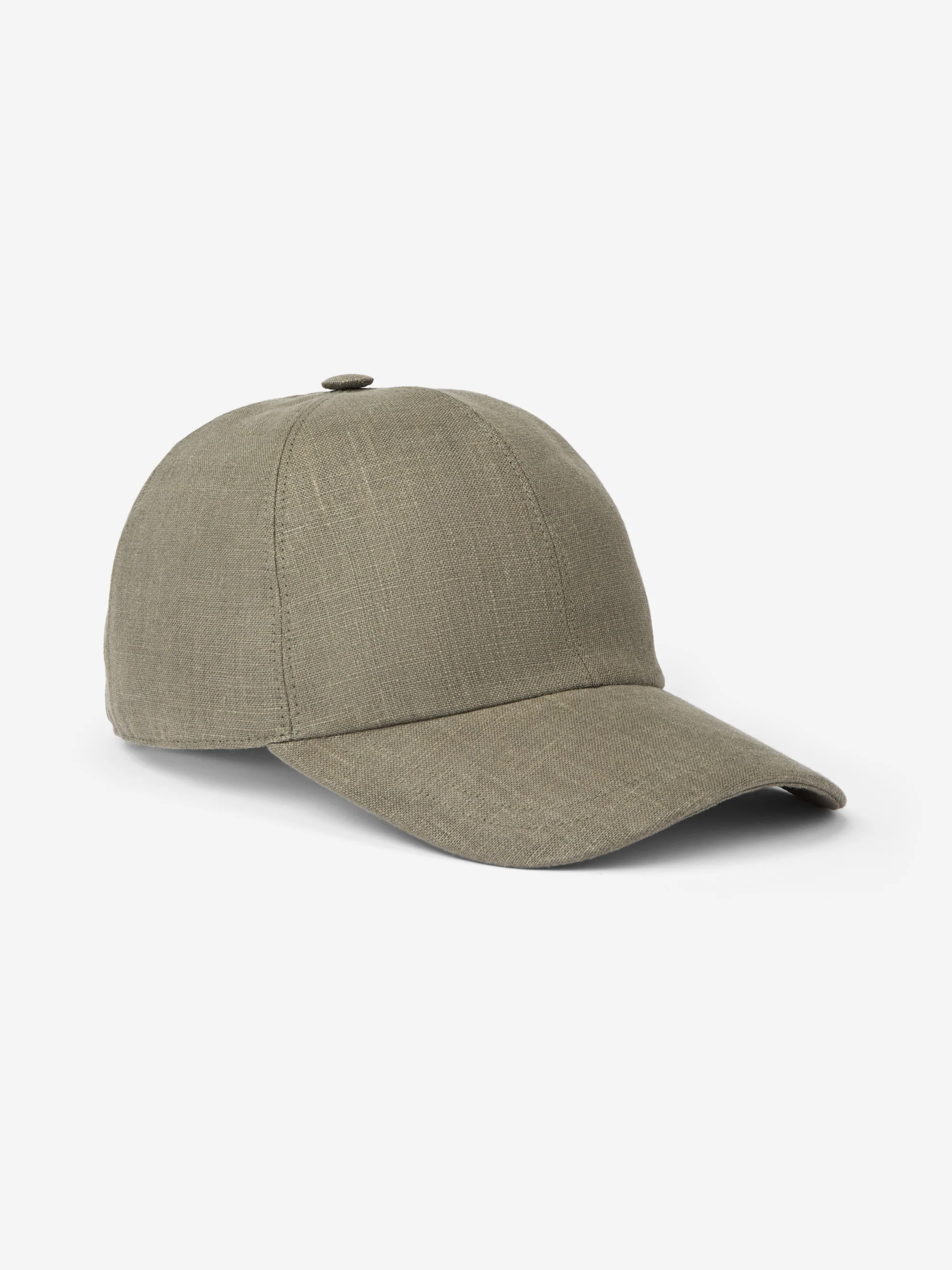 Linen Cap Vienna Khaki - Image 4