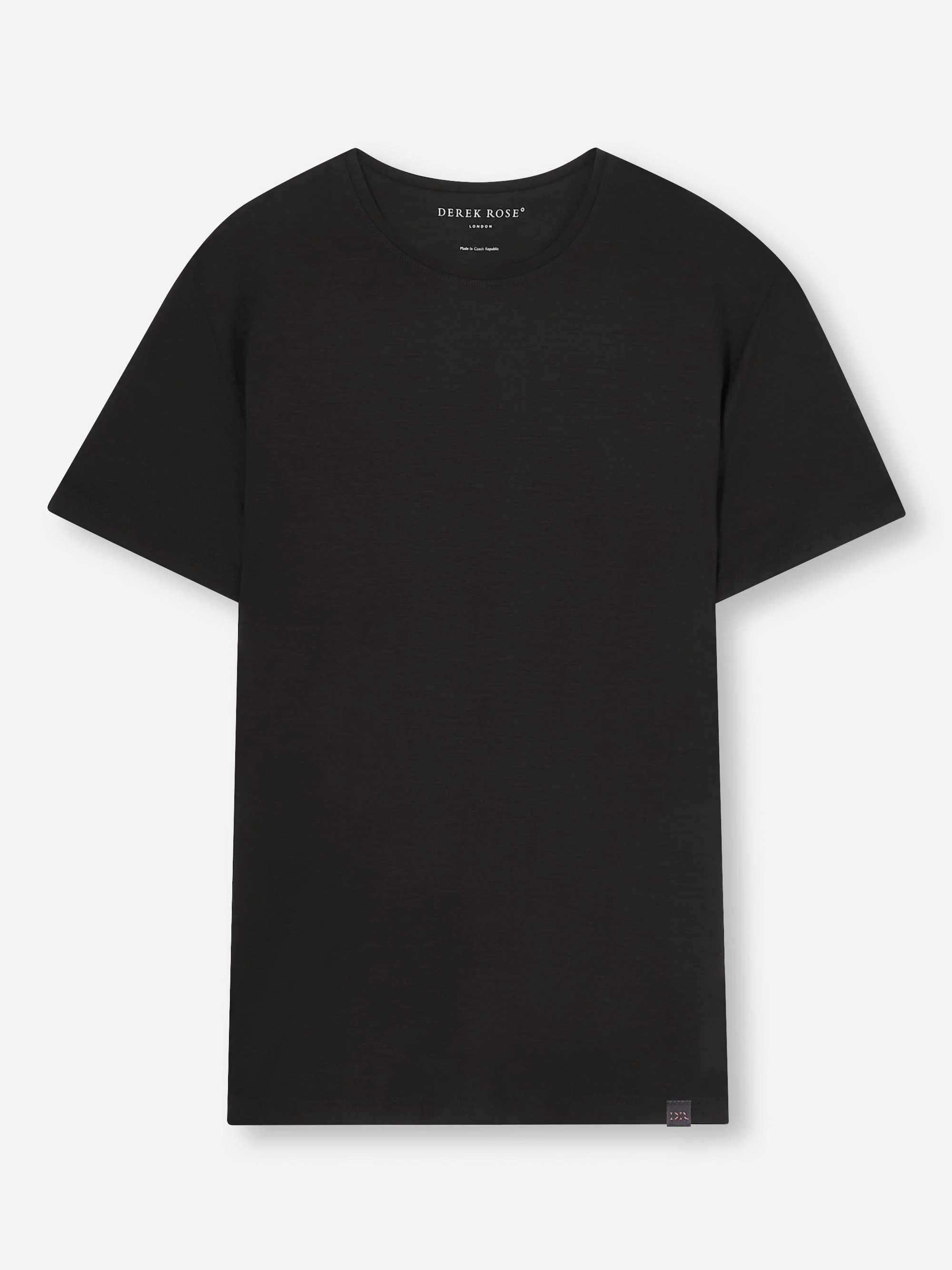 Men's Basel T-Shirt and Lounge Shorts Black Set - Image 10