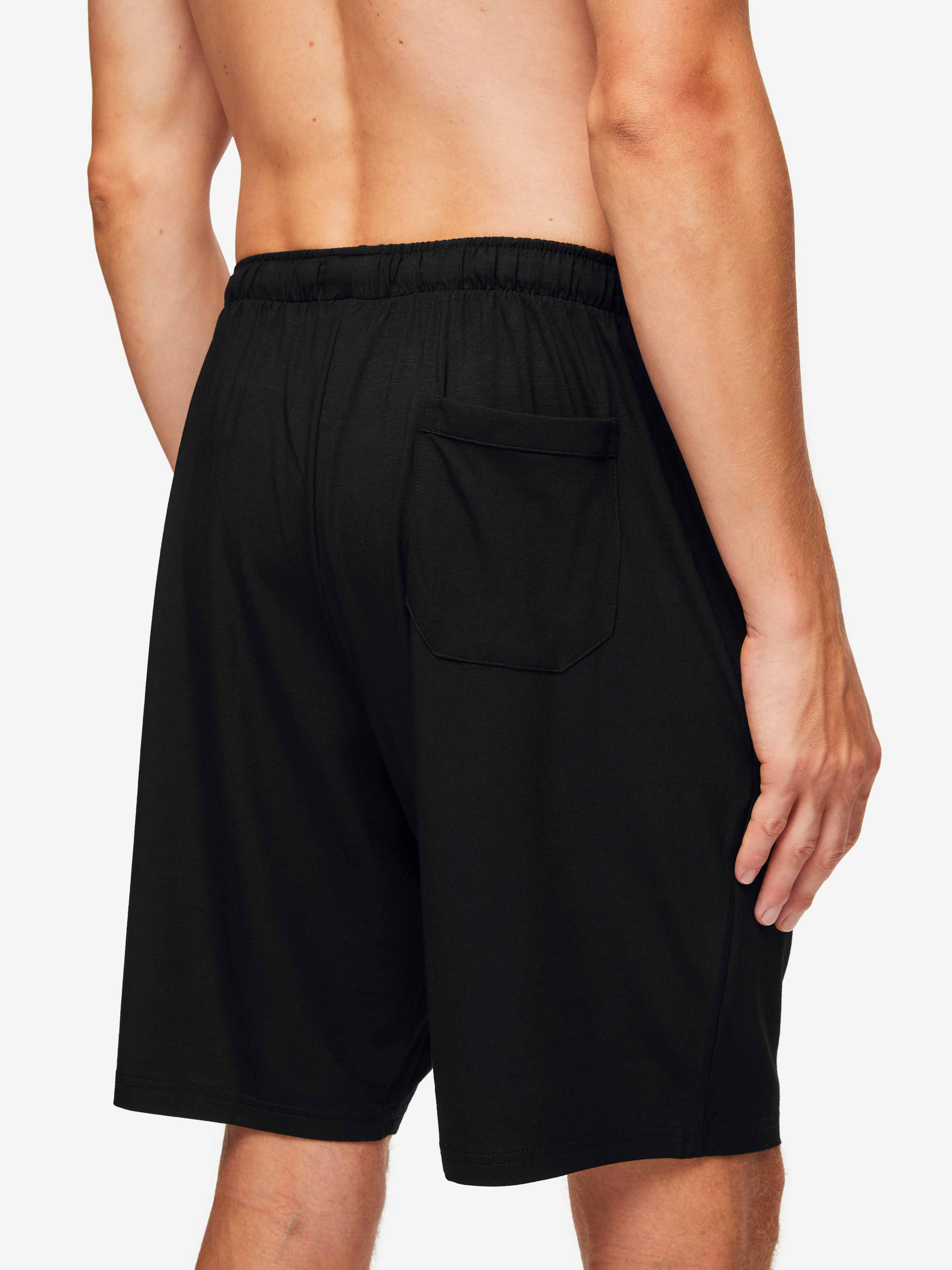 Men's Basel T-Shirt and Lounge Shorts Black Set - Image 6