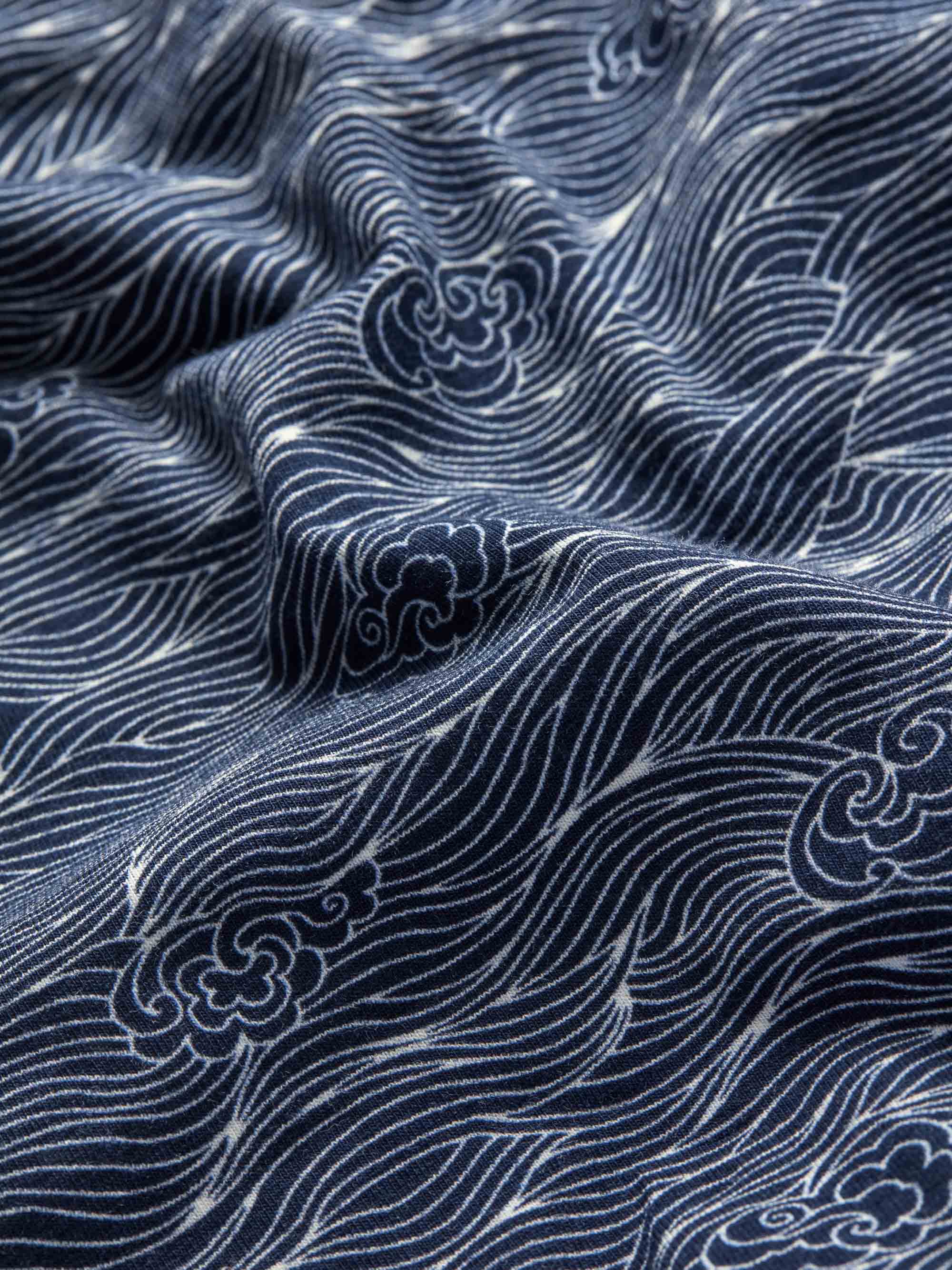 Men's Boxer Briefs Cotton Navy Blue Night Sky Print - Image 6