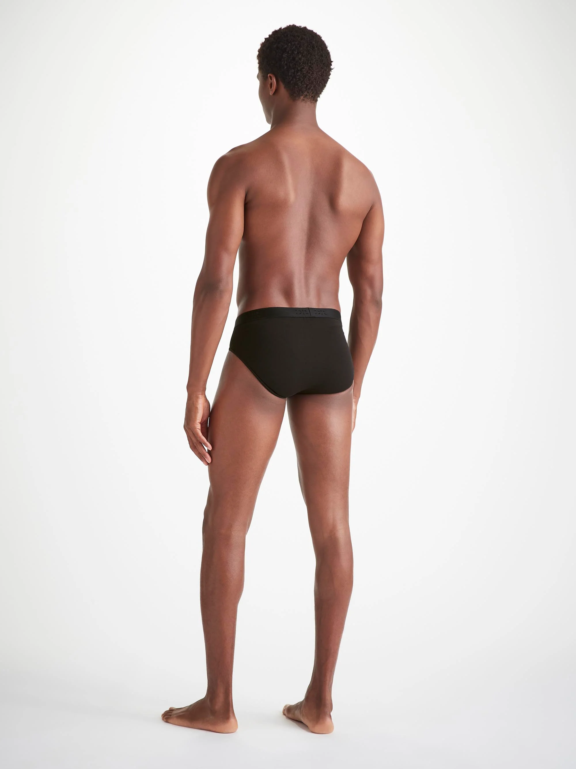 Men's Briefs Jack Pima Cotton Stretch Black - Image 3