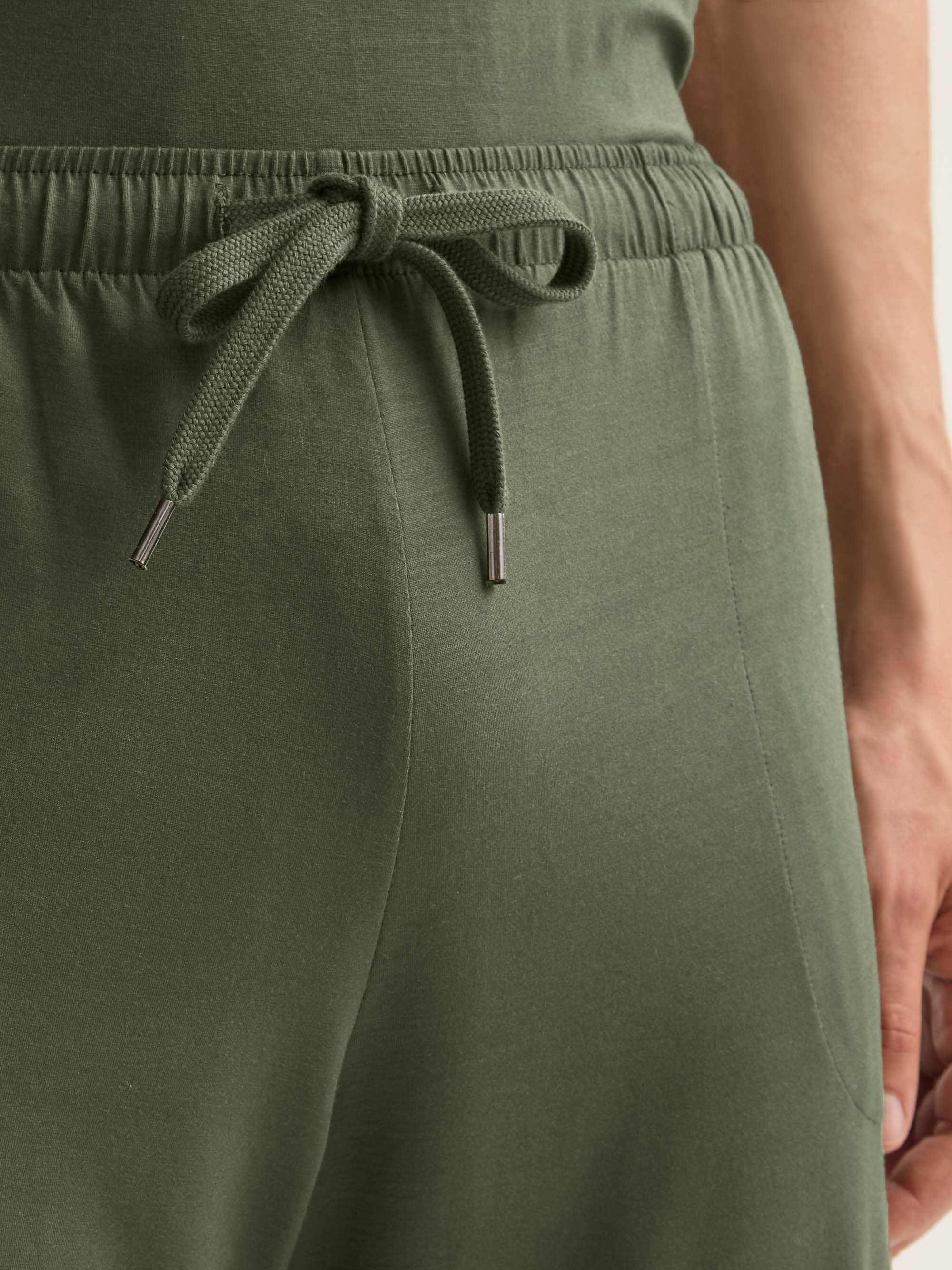 Men's Lounge Shorts Basel Micro Modal Stretch Evergreen - Image 5