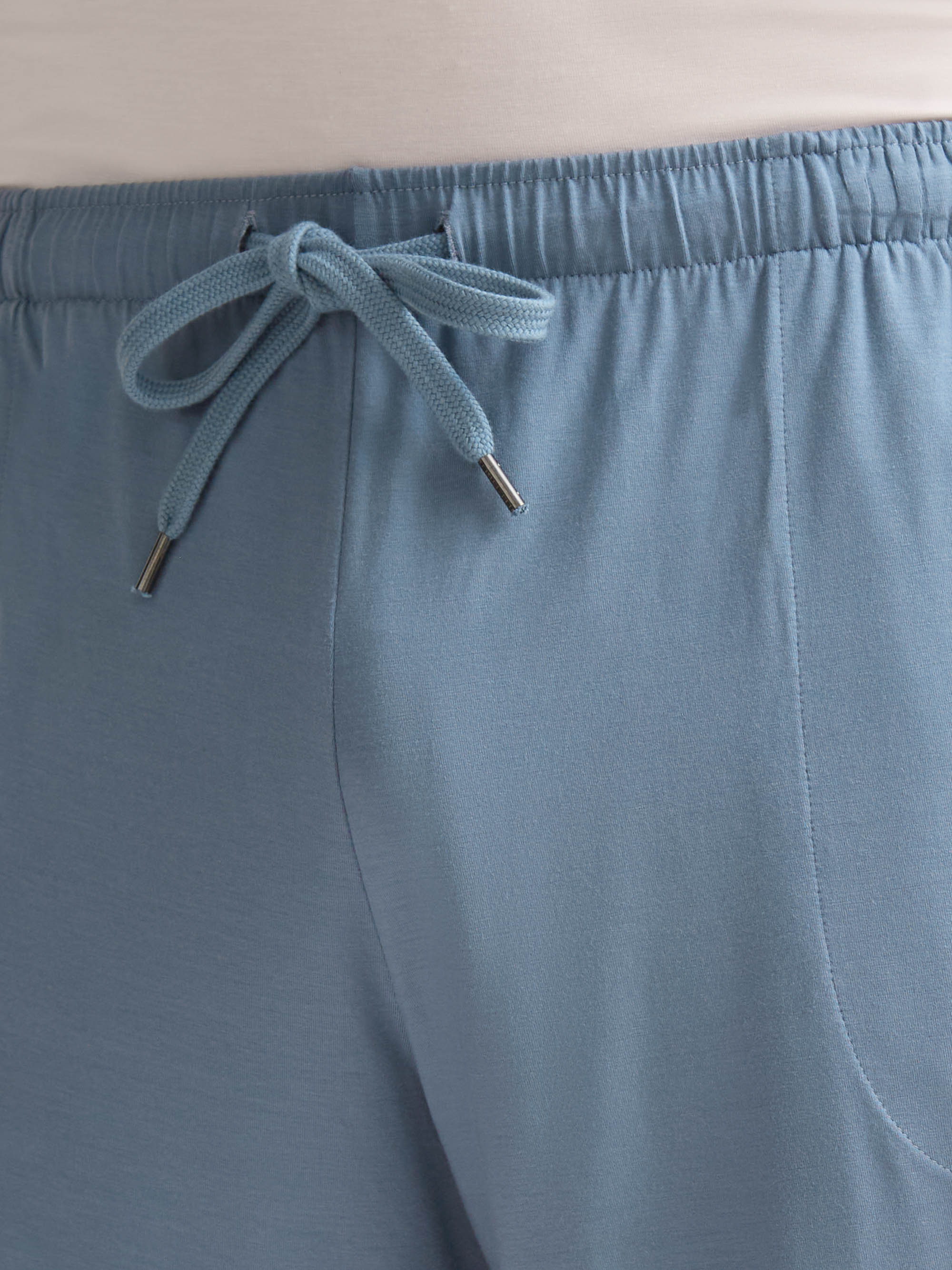 Men's Lounge Shorts Basel Micro Modal Stretch Storm Blue - Image 5