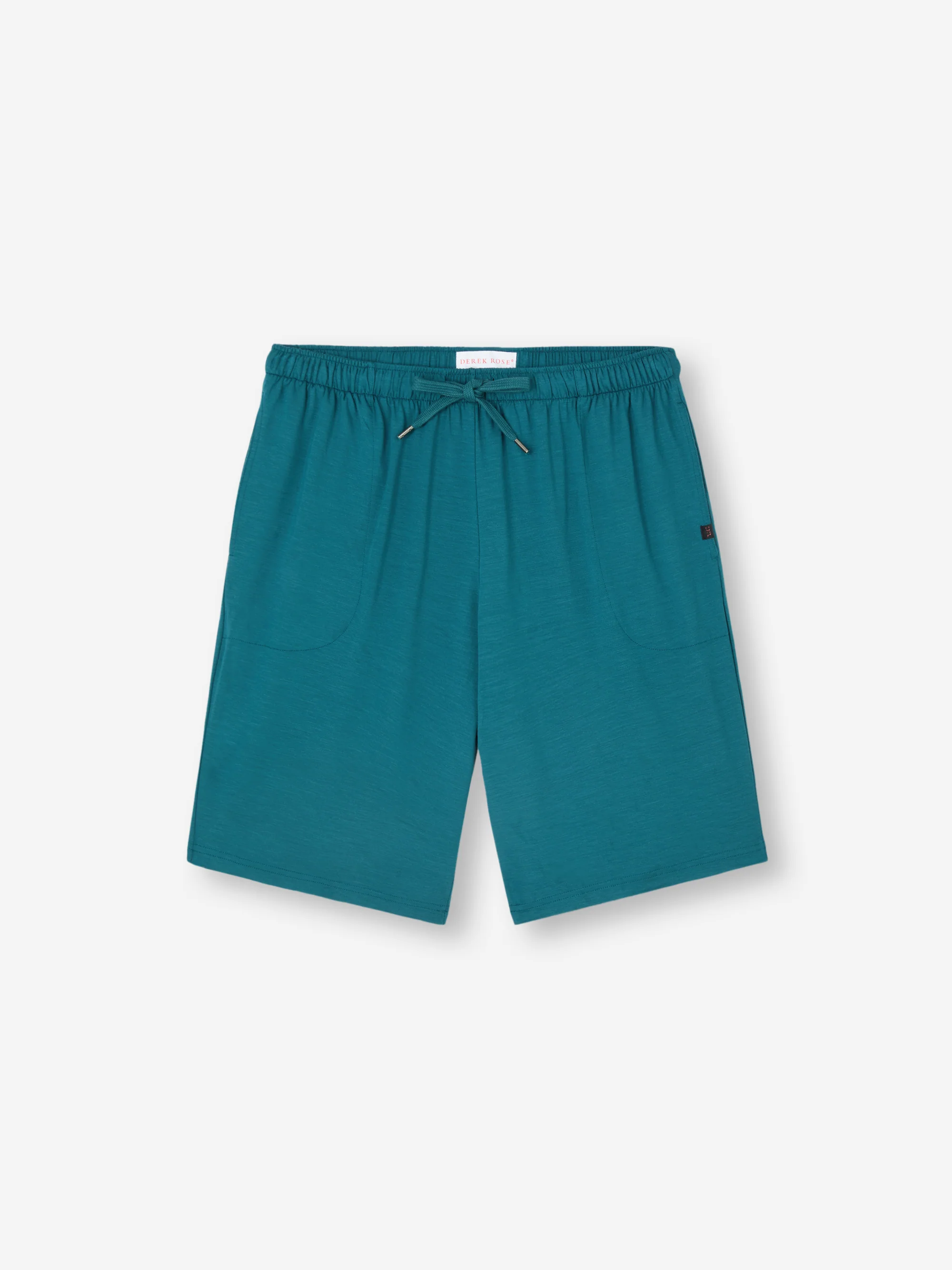 Men's Lounge Shorts Basel Micro Modal Stretch Teal - Image 5