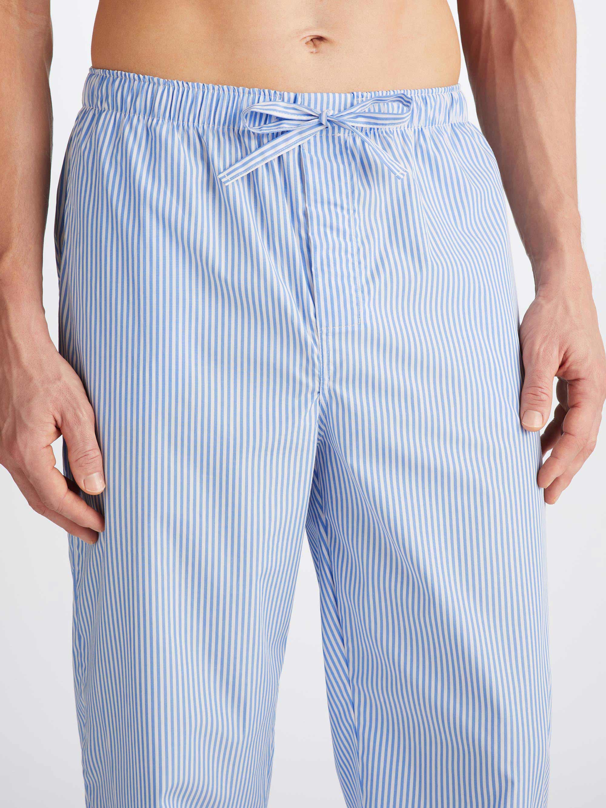 Men's Lounge Trousers James Cotton Blue - Image 5