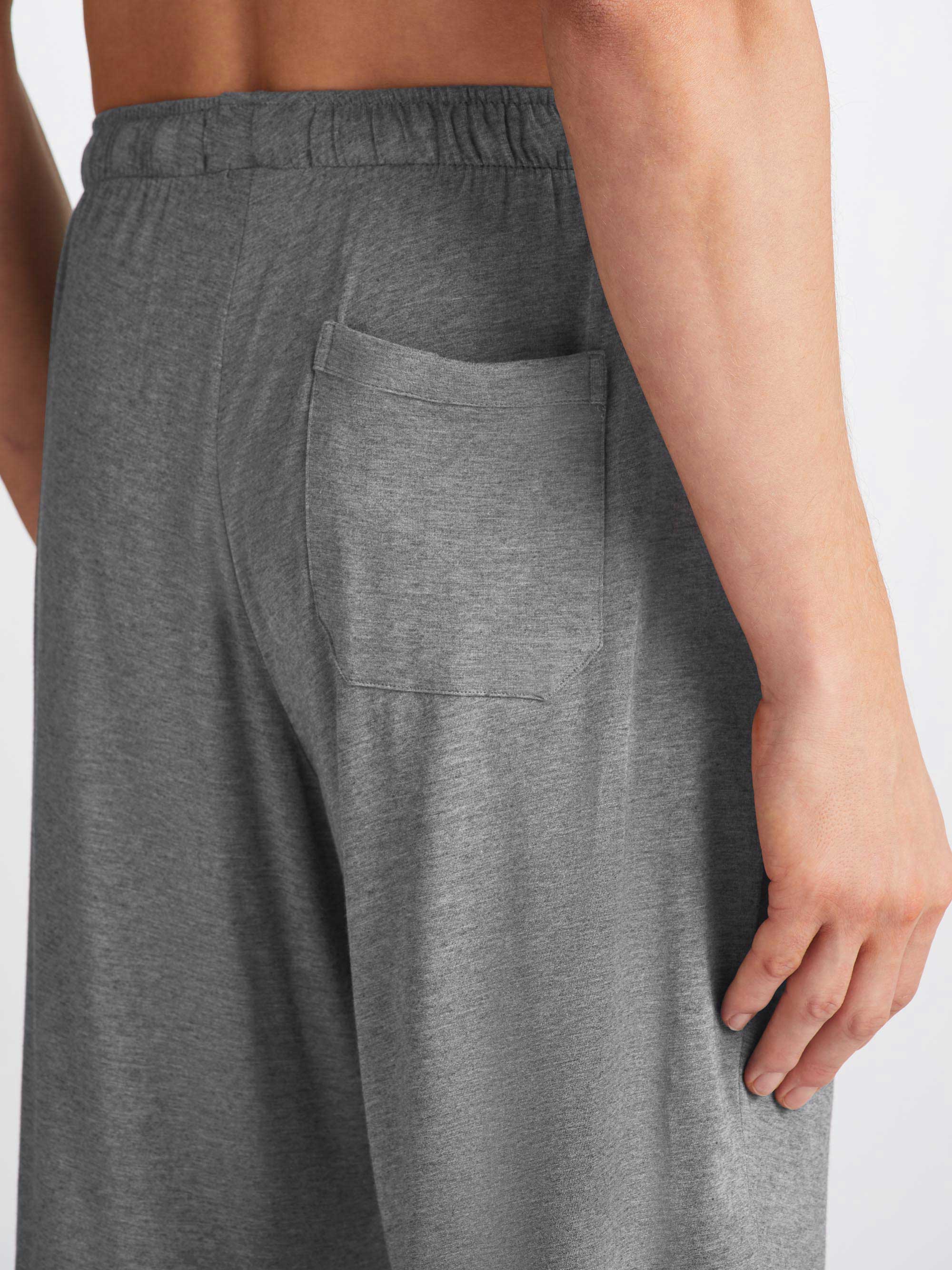 Men's Marlowe T-Shirt and Lounge Shorts Charcoal Set - Image 6