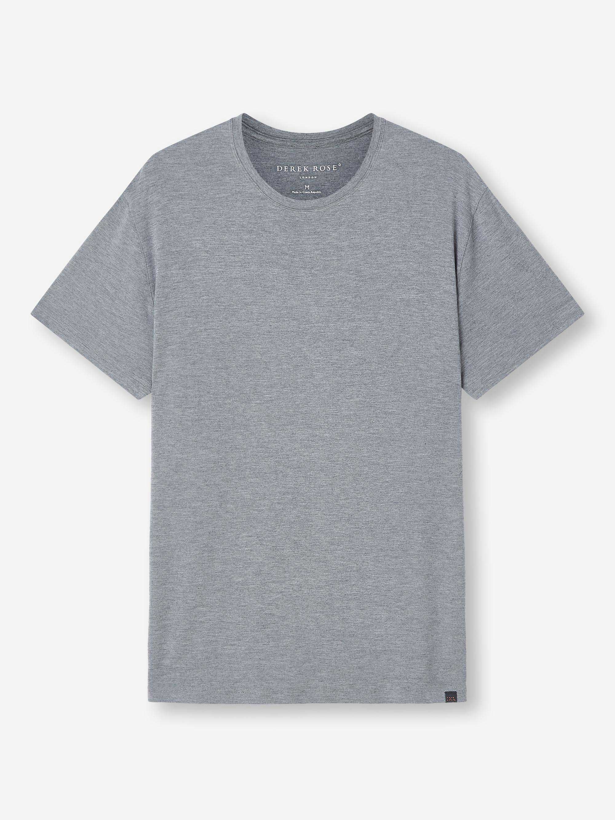 Men's Marlowe T-Shirt and Lounge Shorts Charcoal Set - Image 7