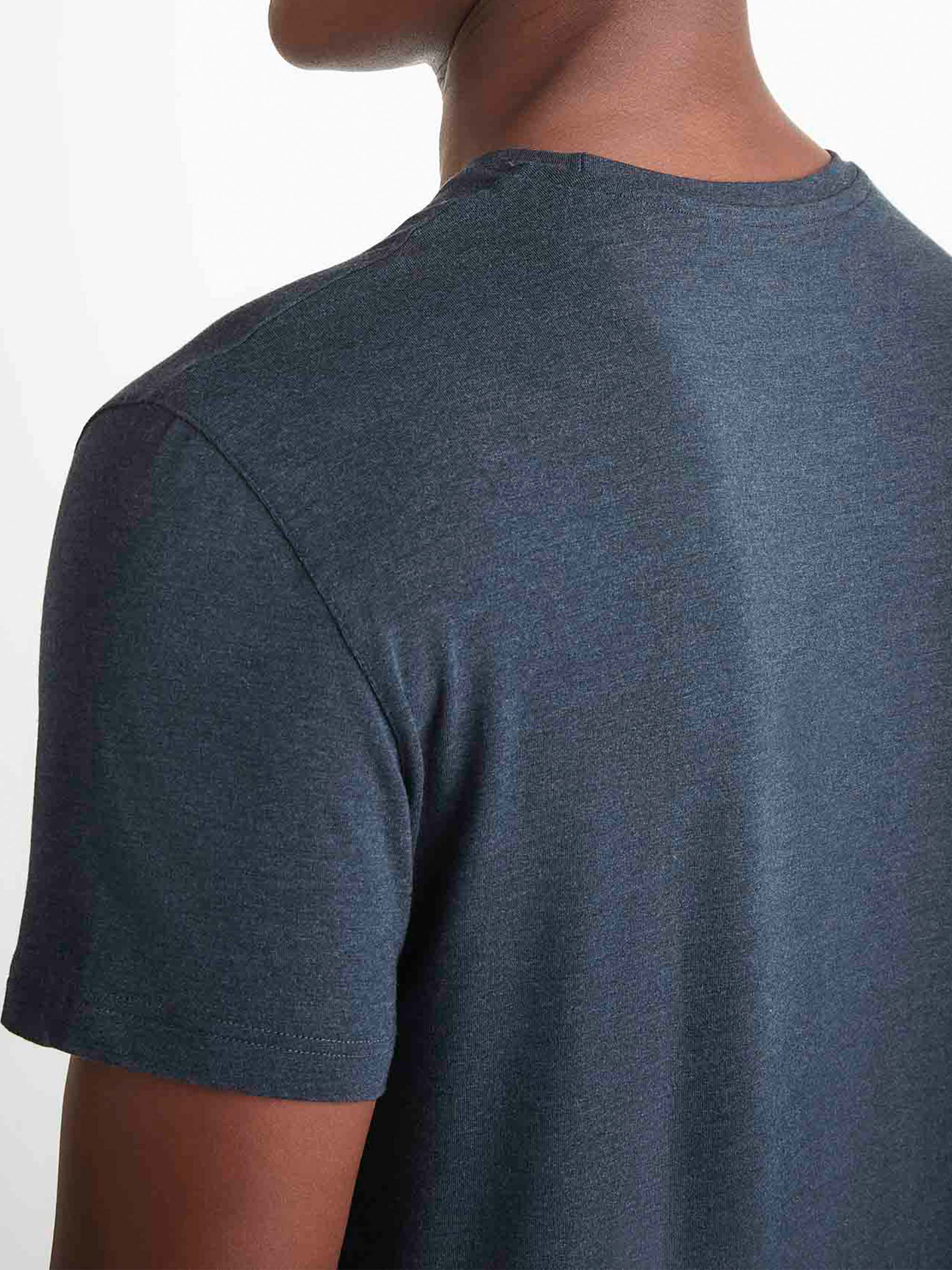 Men's Marlowe T-Shirt and Lounge Trousers Anthracite Set - Image 6