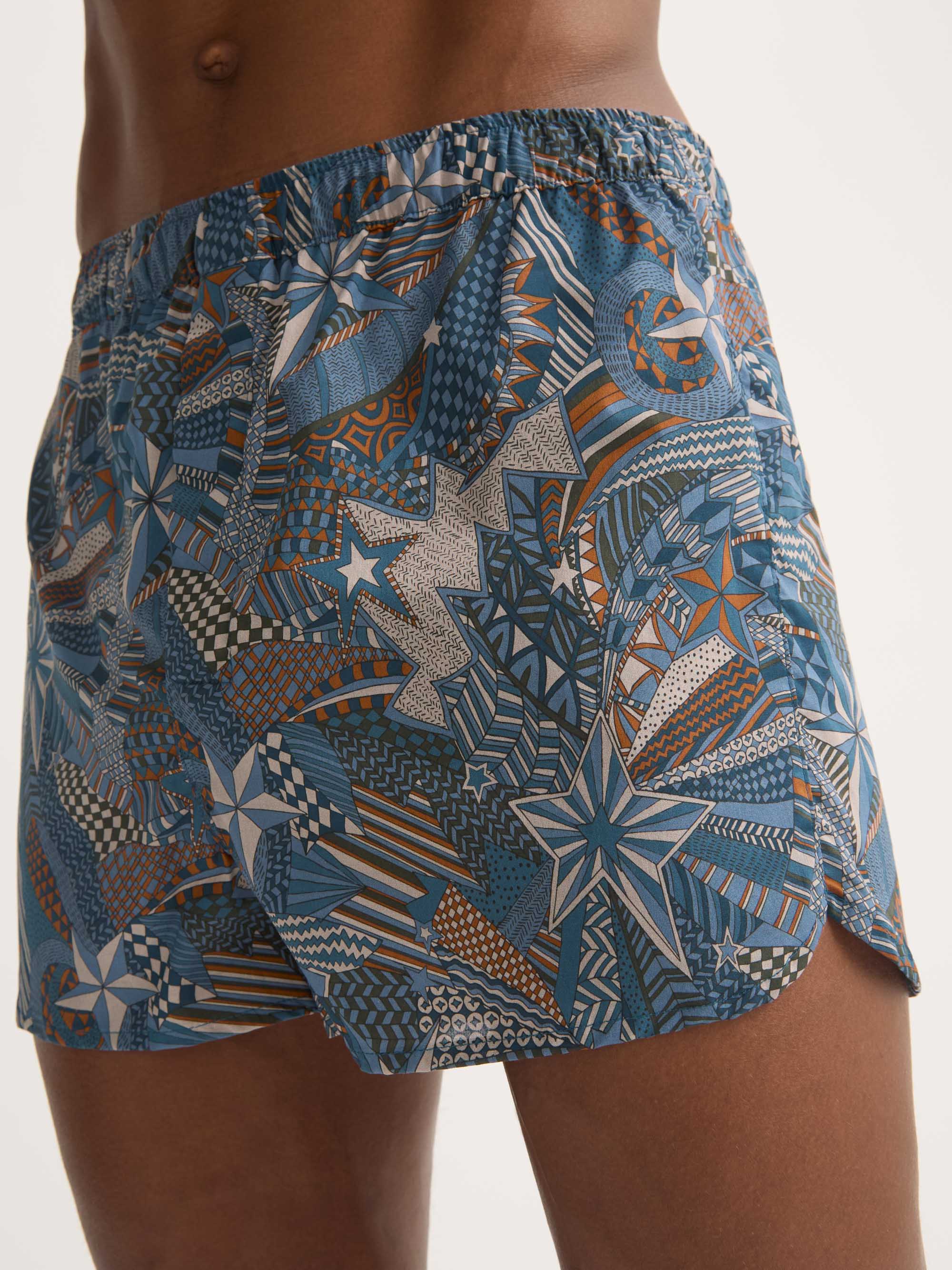 Men's Modern Fit Boxers Cotton Batiste Multicolour Celebration Print - Image 5