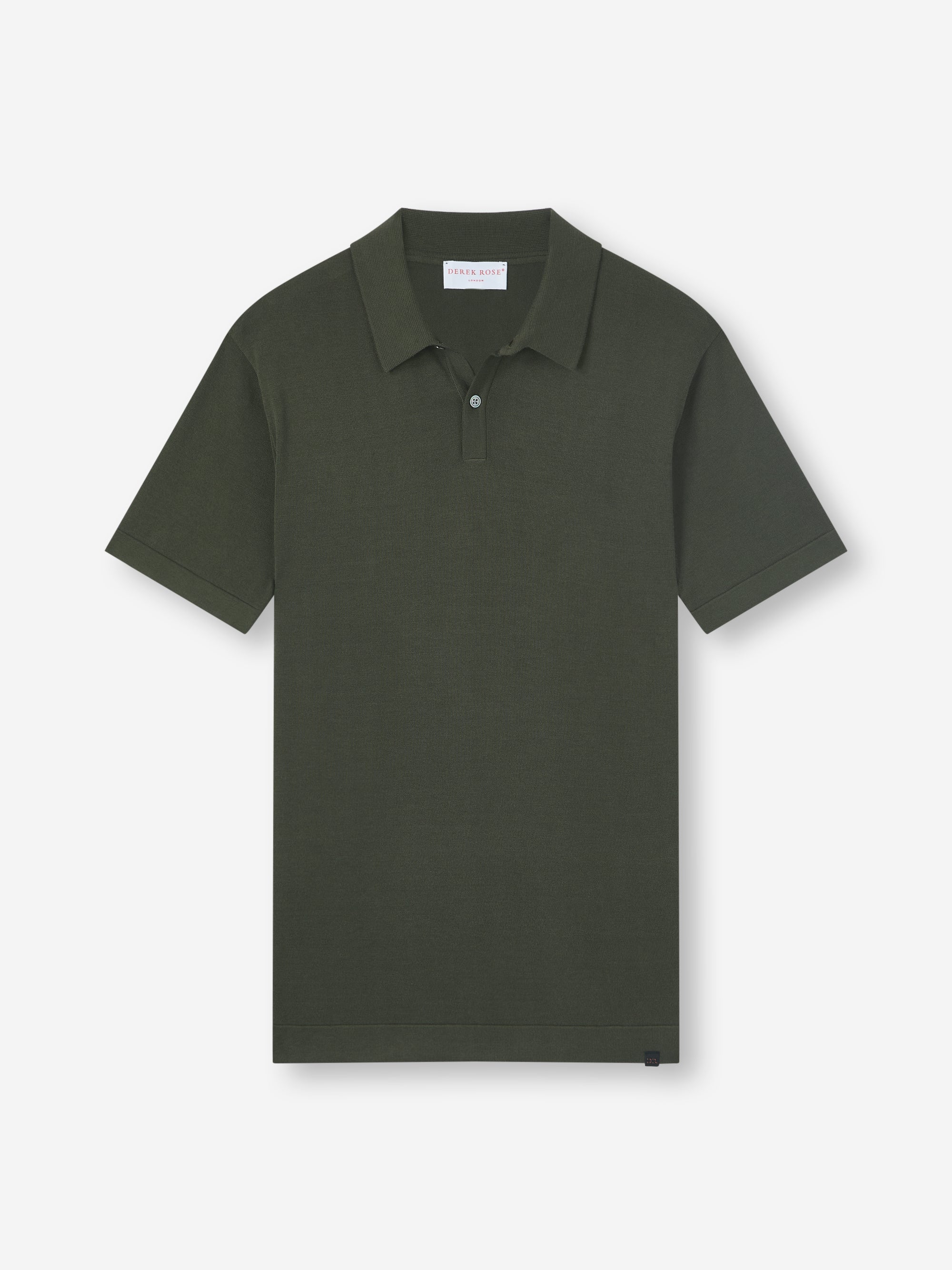 Men's Polo Shirt Jacob Sea Island Cotton Khaki - Image 5