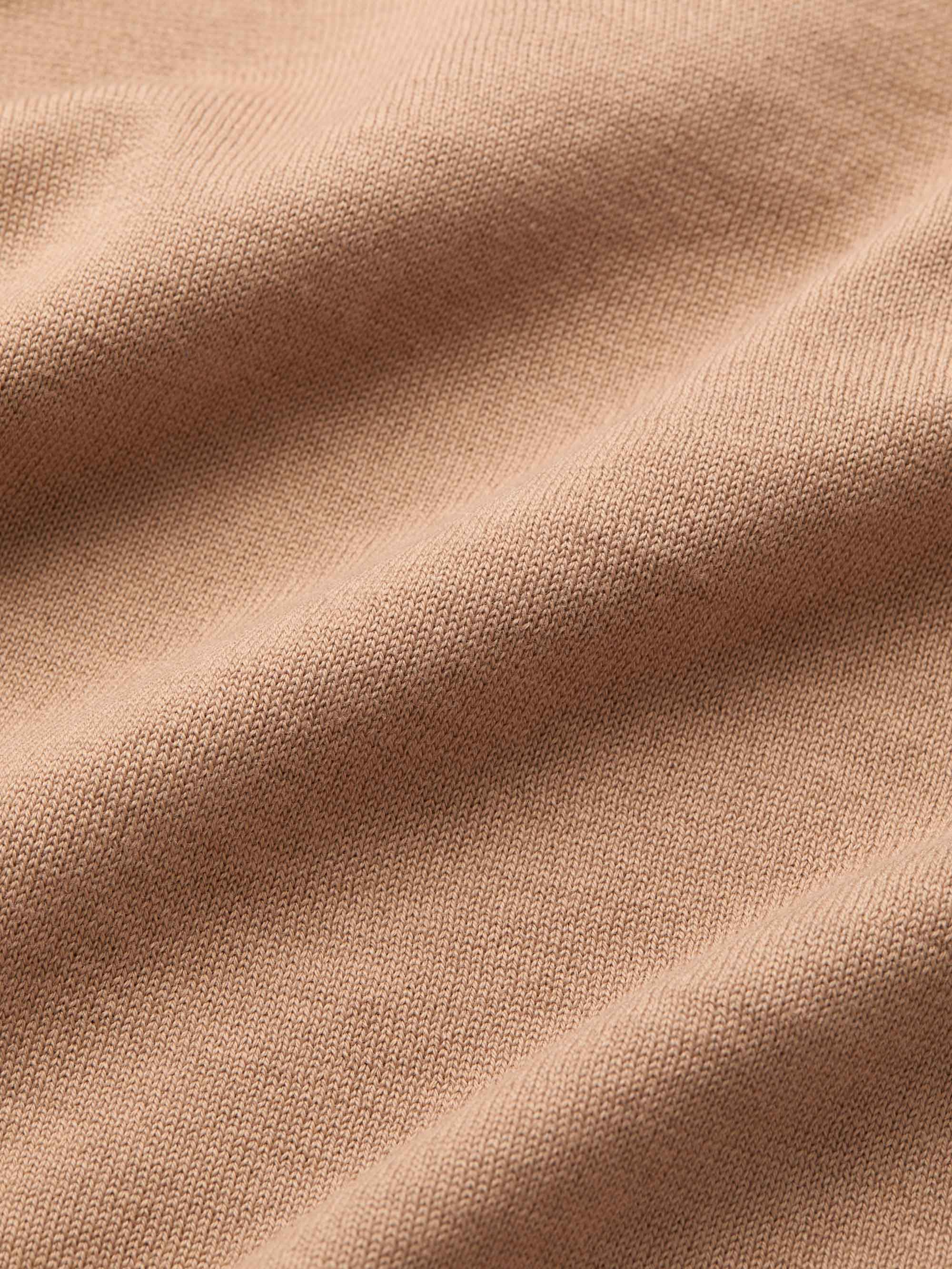 Men's Polo Shirt Jacob Sea Island Cotton Camel - Image 6