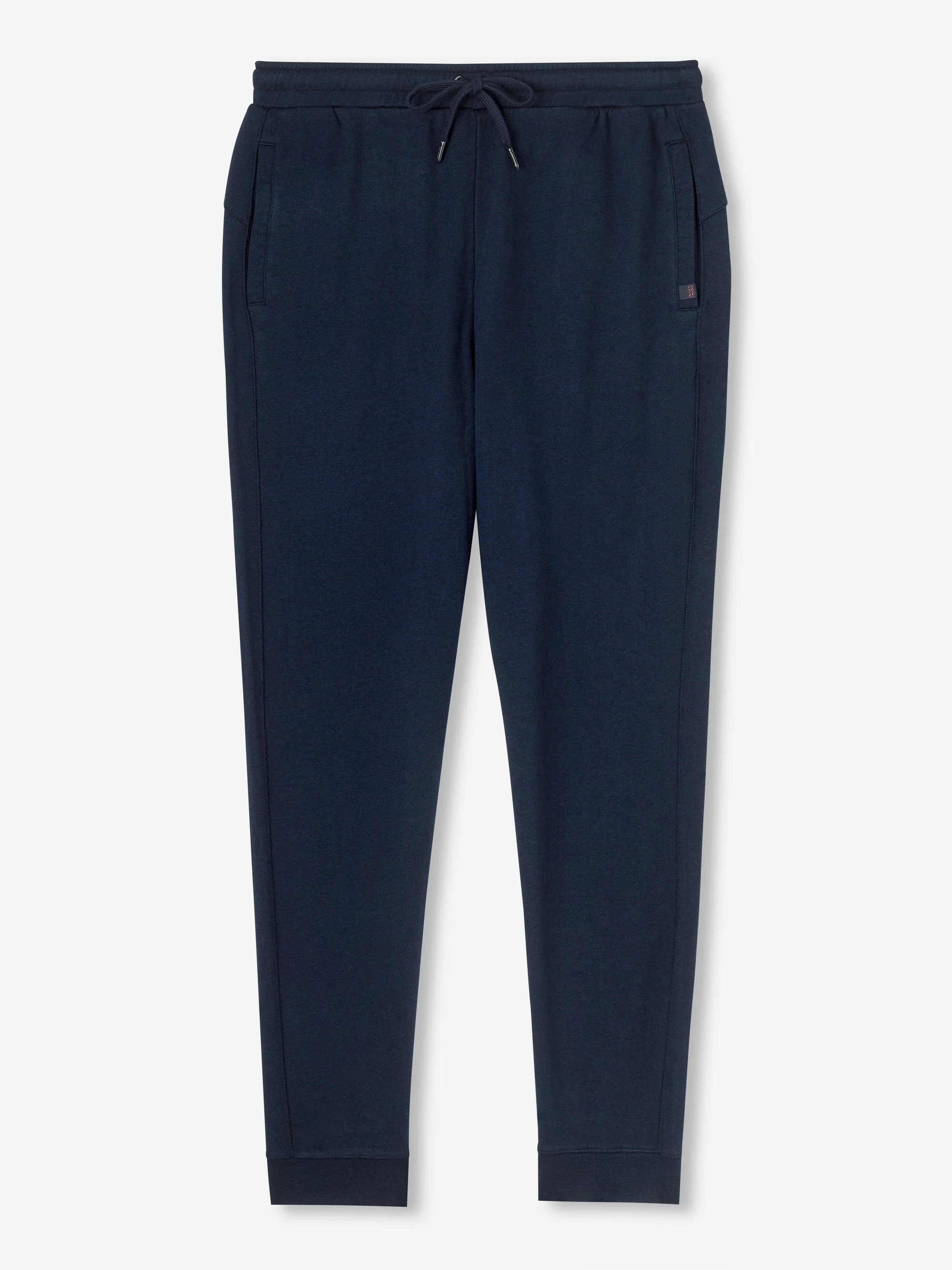 Men's Pullover Hoodie and Sweatpants Quinn Cotton Modal Navy - Image 8
