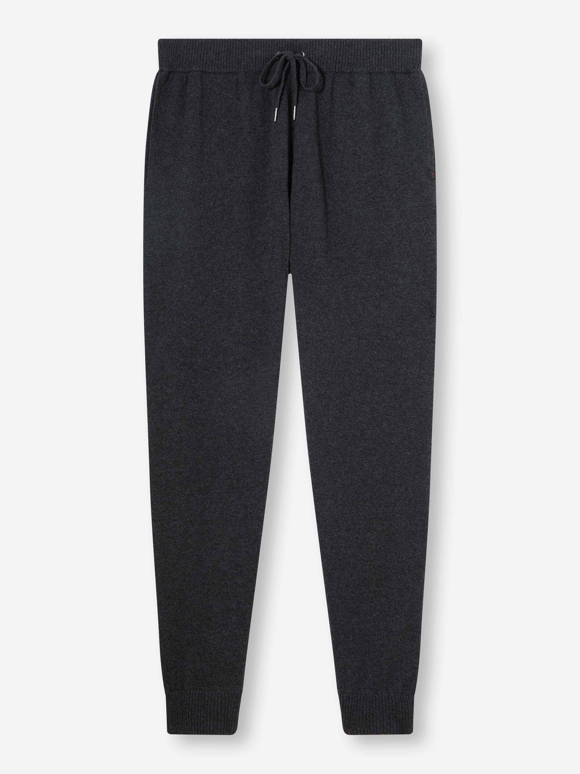 Men's Pullover Hoodie and Track Pants Cashmere Charcoal Set - Image 9