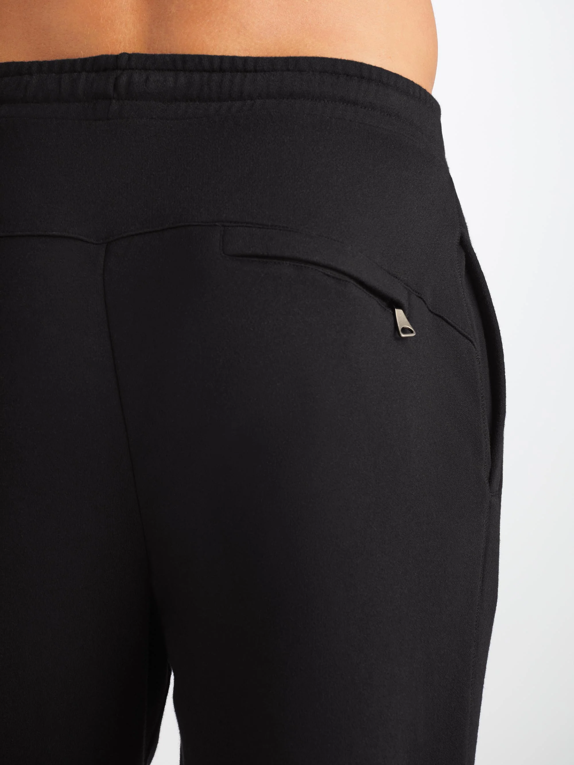 Men's Sweatpants Quinn Cotton Modal Black - Image 6