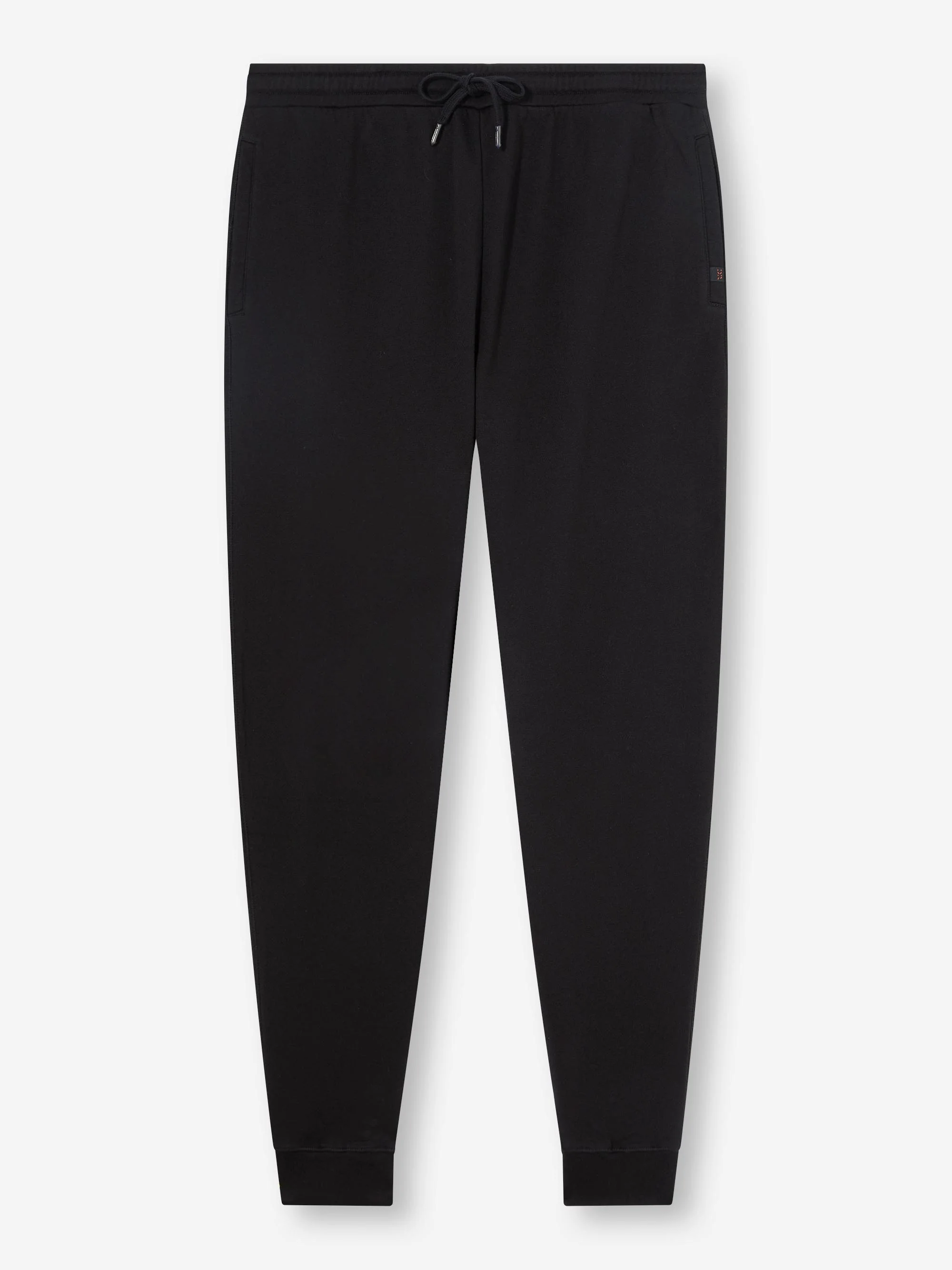 Men's Quinn Zip Up Hoodie and Sweatpants Black Set - Image 8