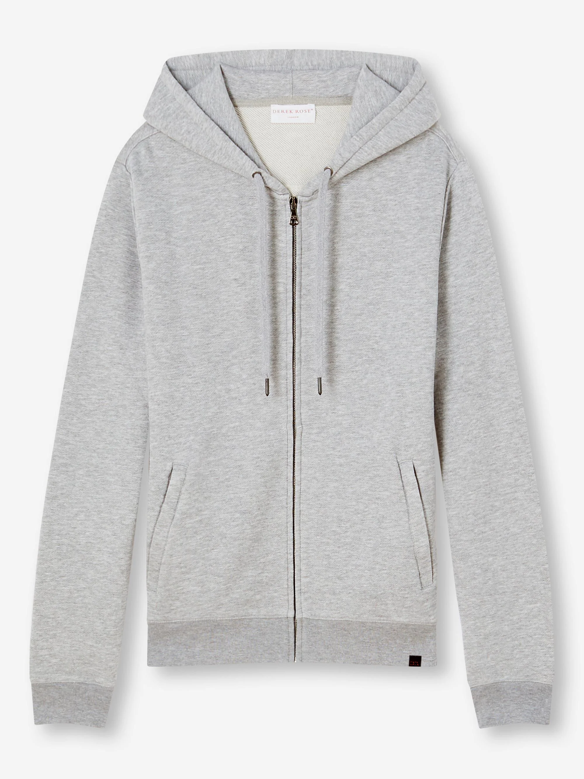 Men's Quinn Zip Up Hoodie and Sweatpants Silver Set - Image 2