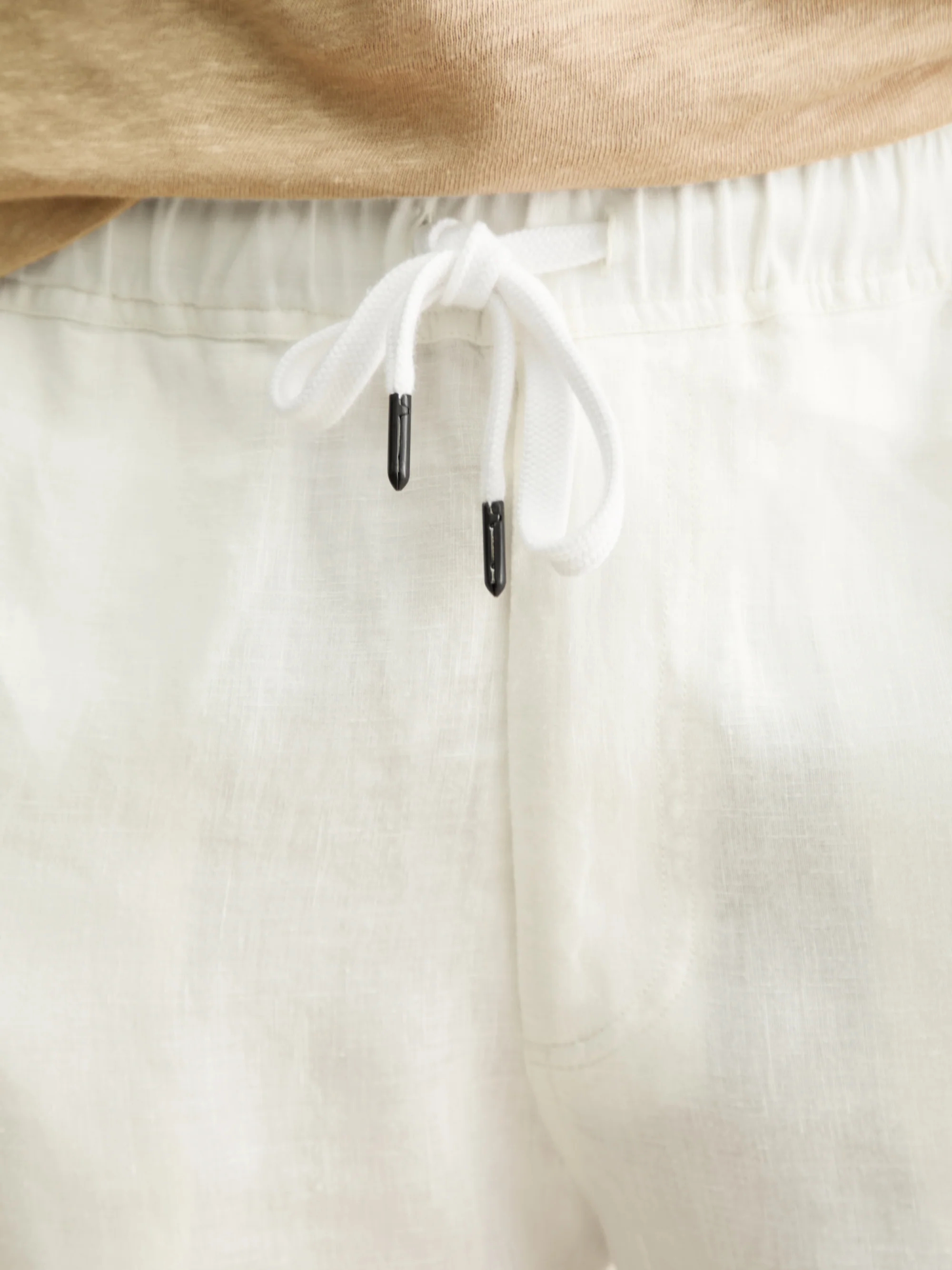 Men's Shorts Vienna Linen Off-White - Image 4