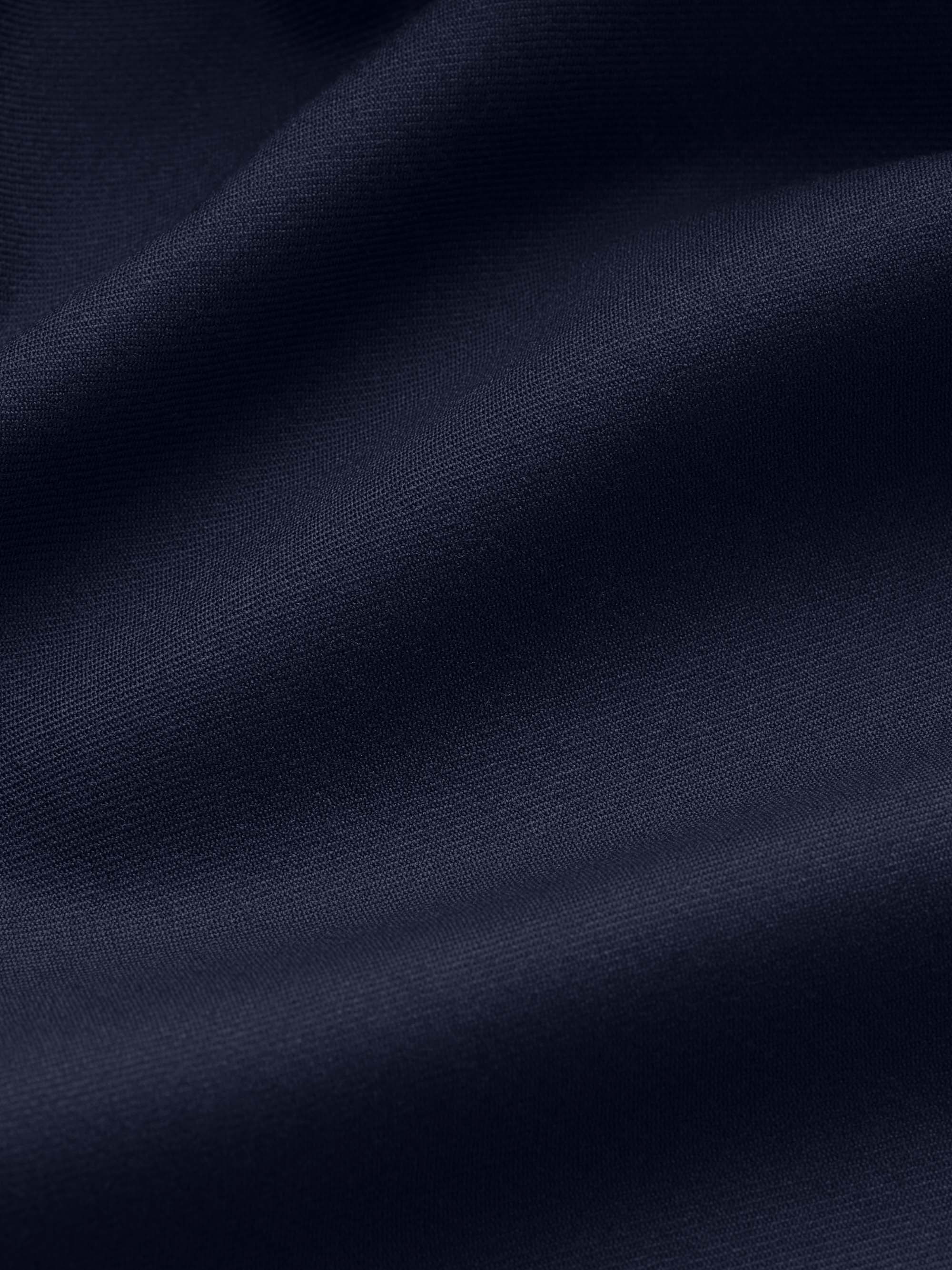 Men's Smoking Jacket Westminster 2 Wool Navy - Image 8