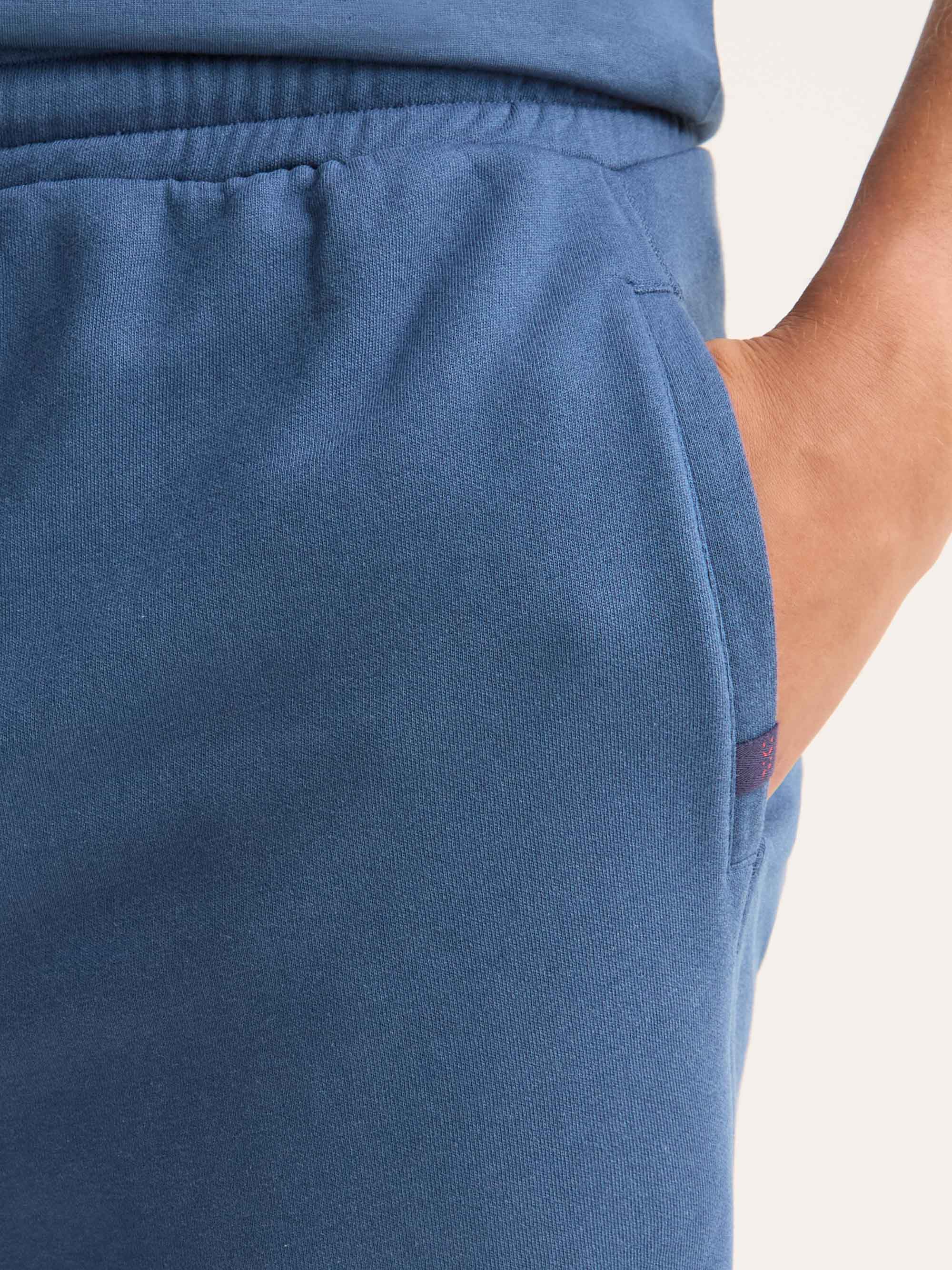 Men's Sweat Shorts Quinn Cotton Modal Denim - Image 4