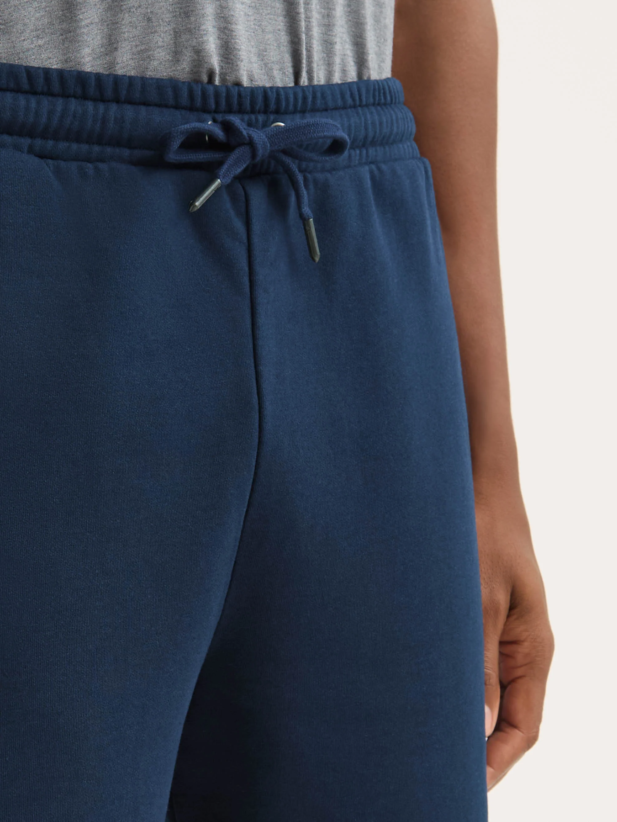 Men's Sweat Shorts Quinn Cotton Modal Navy - Image 4