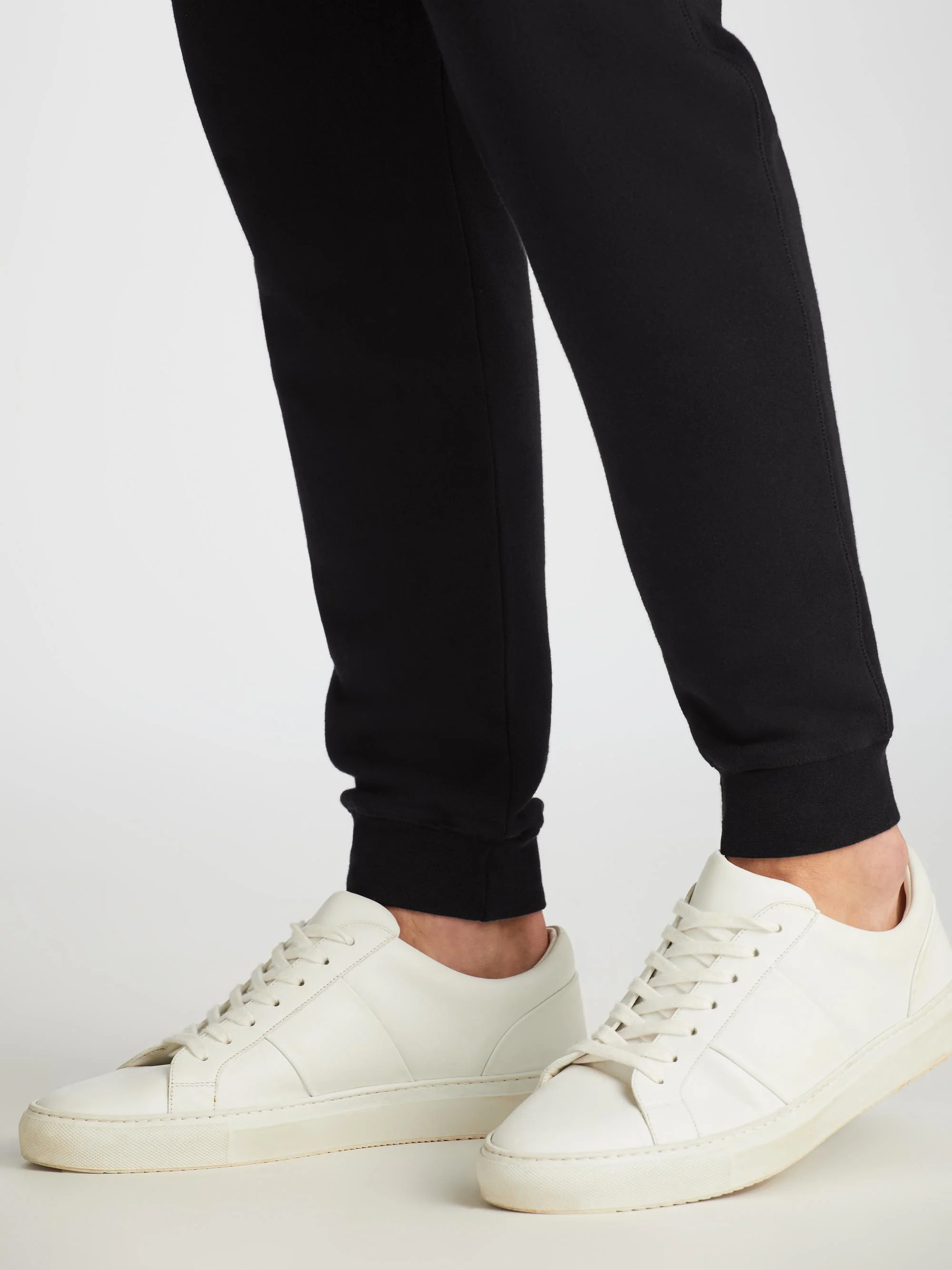 Men's Sweatpants Quinn Cotton Modal Black - Image 5