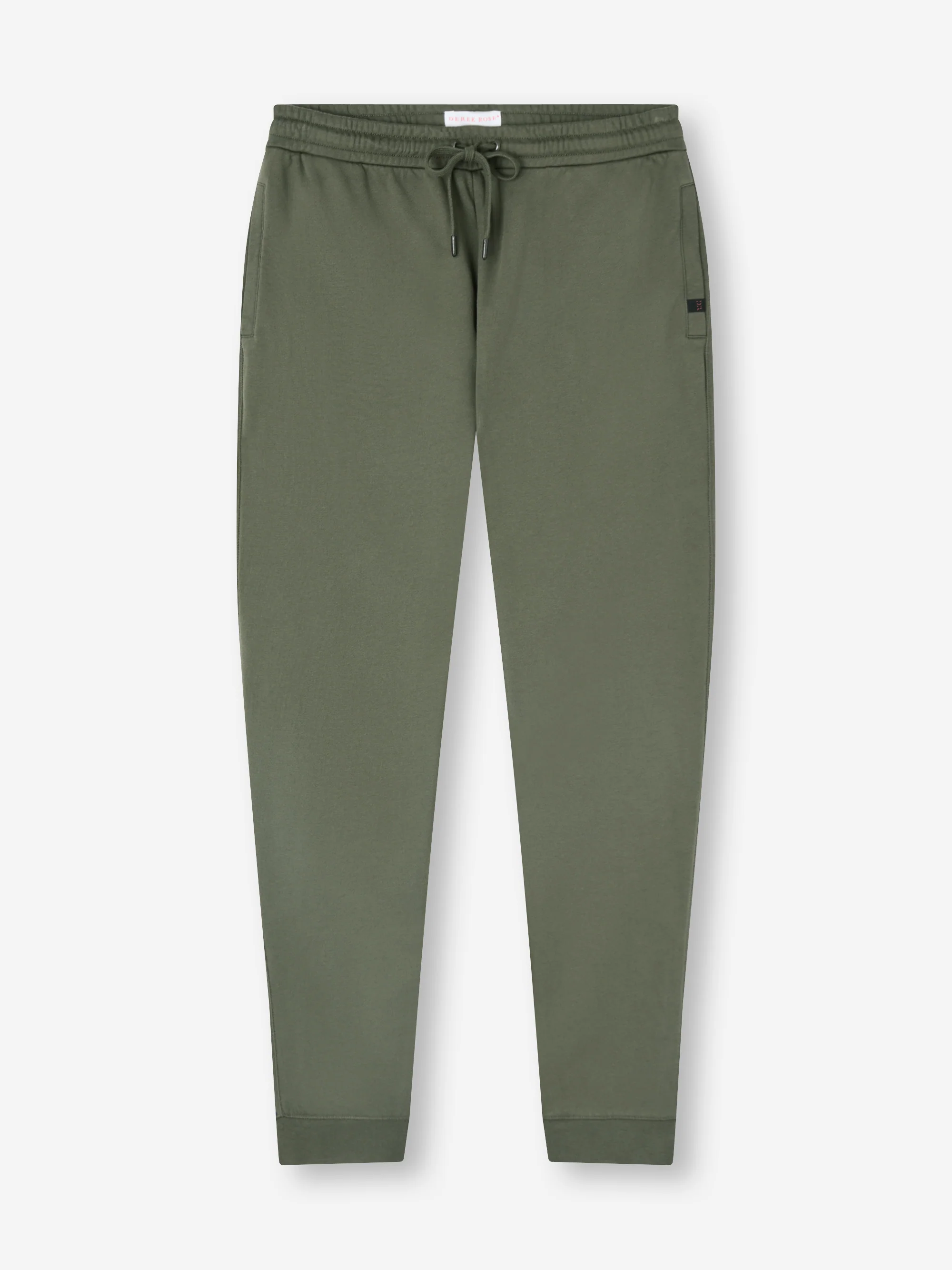 Men's Sweatpants Quinn Cotton Modal Khaki - Image 5