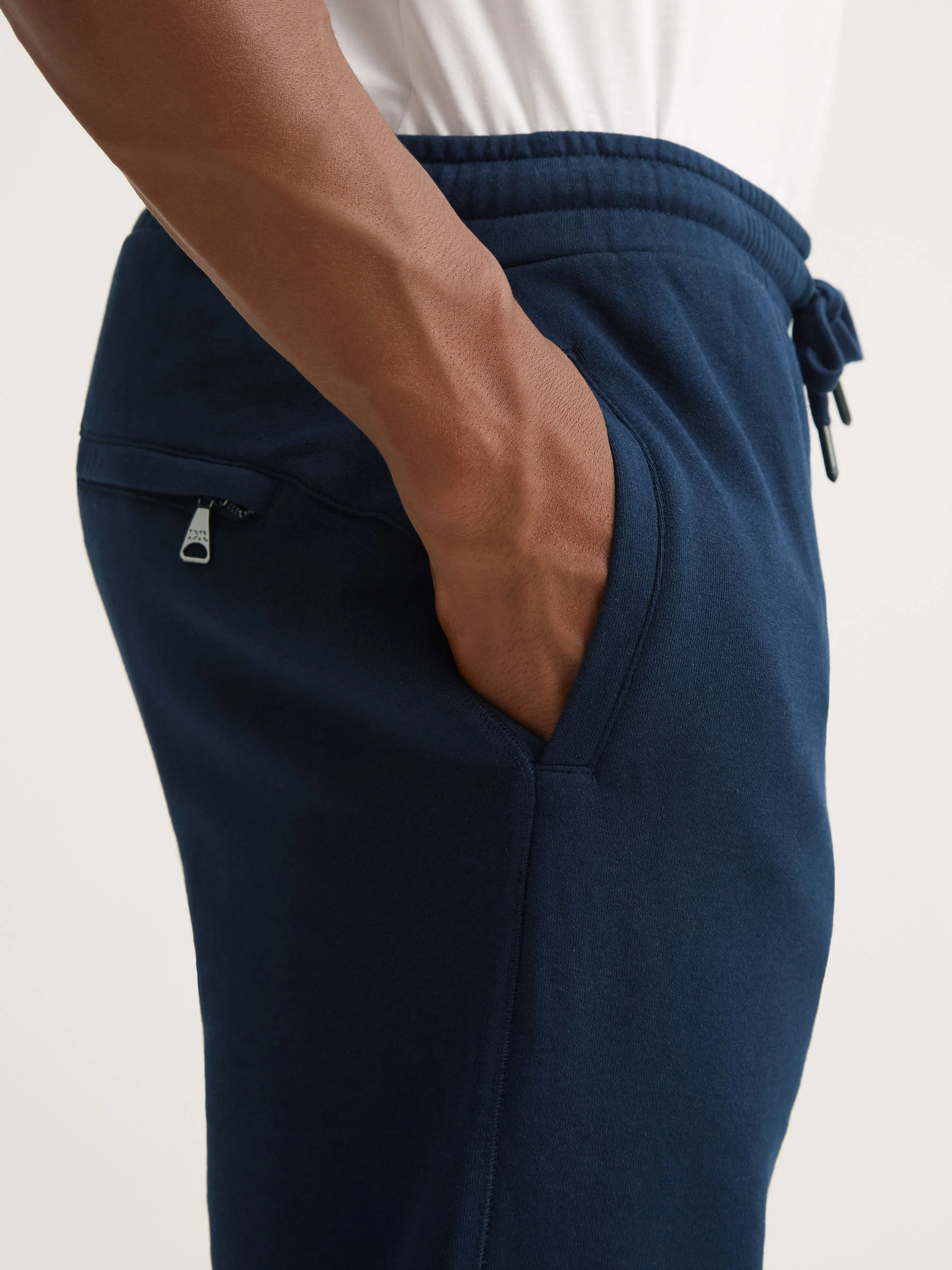 Men's Sweatpants Quinn Cotton Modal Navy - Image 6