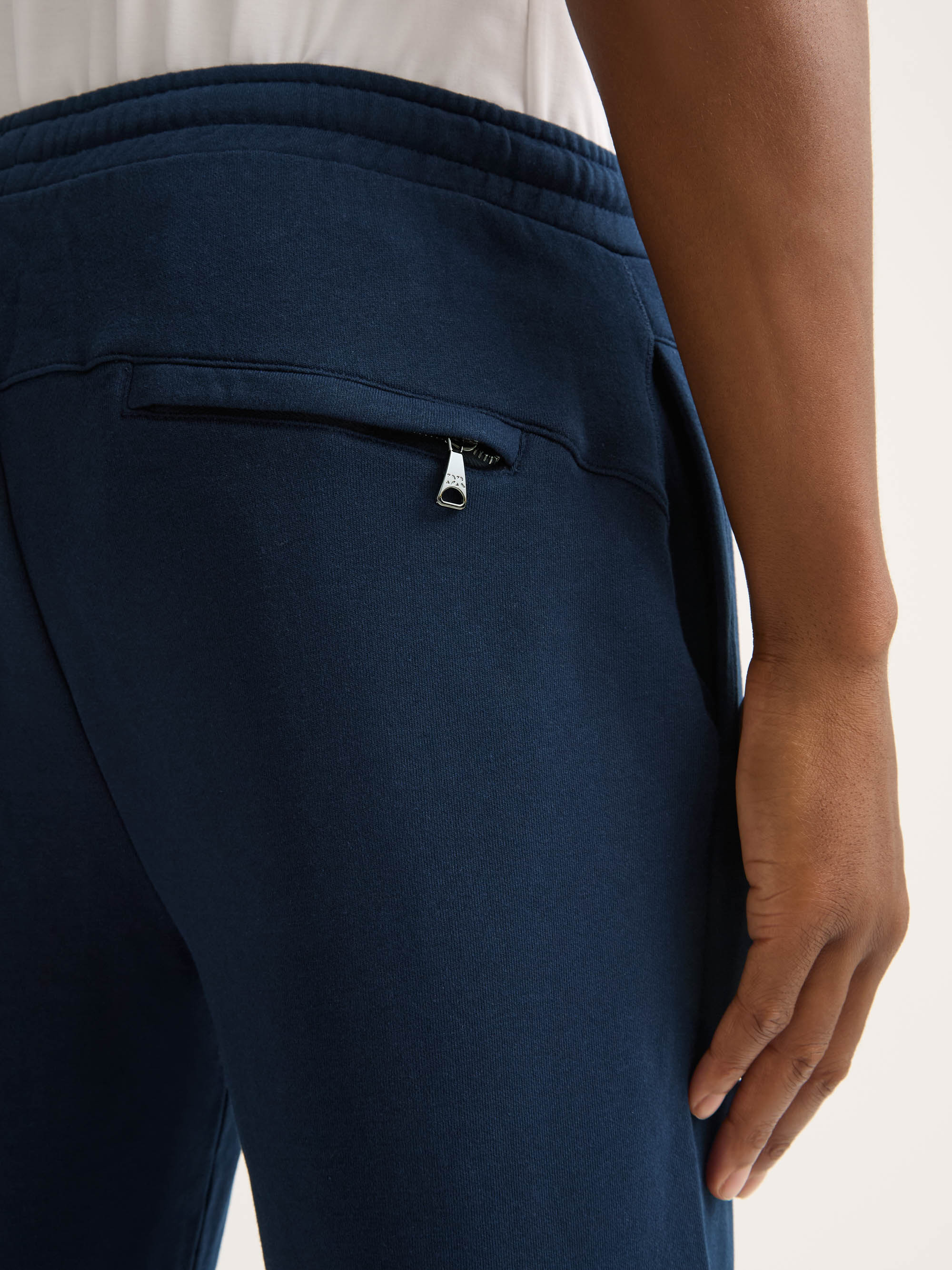 Men's Sweatpants Quinn Cotton Modal Navy - Image 7