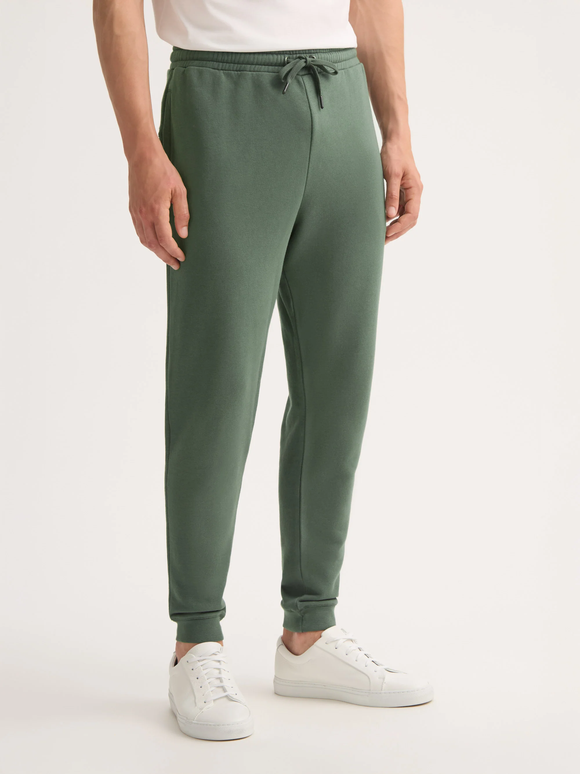 Men's Sweatpants Quinn Cotton Modal Soft Green - Image 7