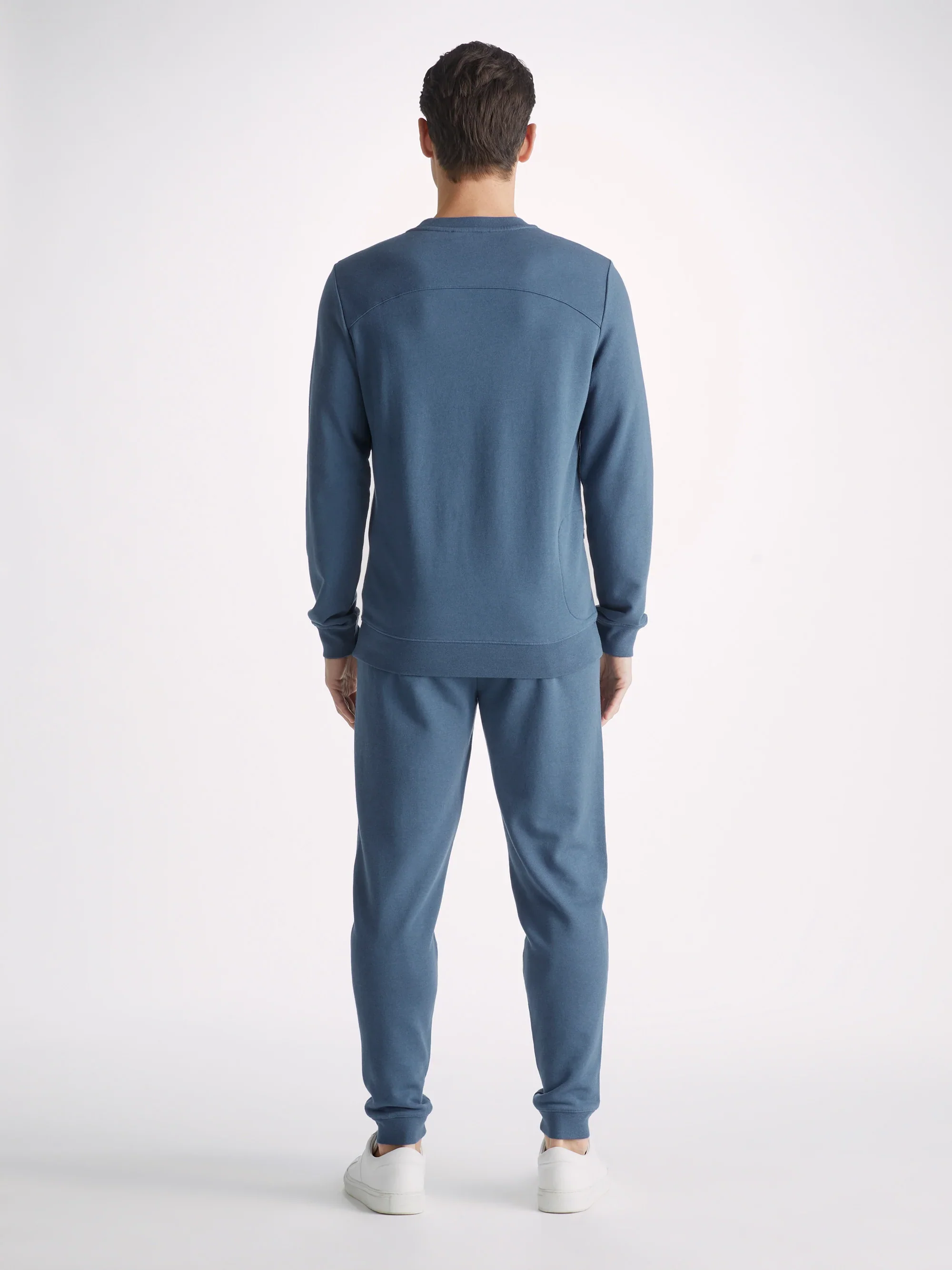 Men's Sweatshirt and Sweatpants Quinn Cotton Modal Denim - Image 2