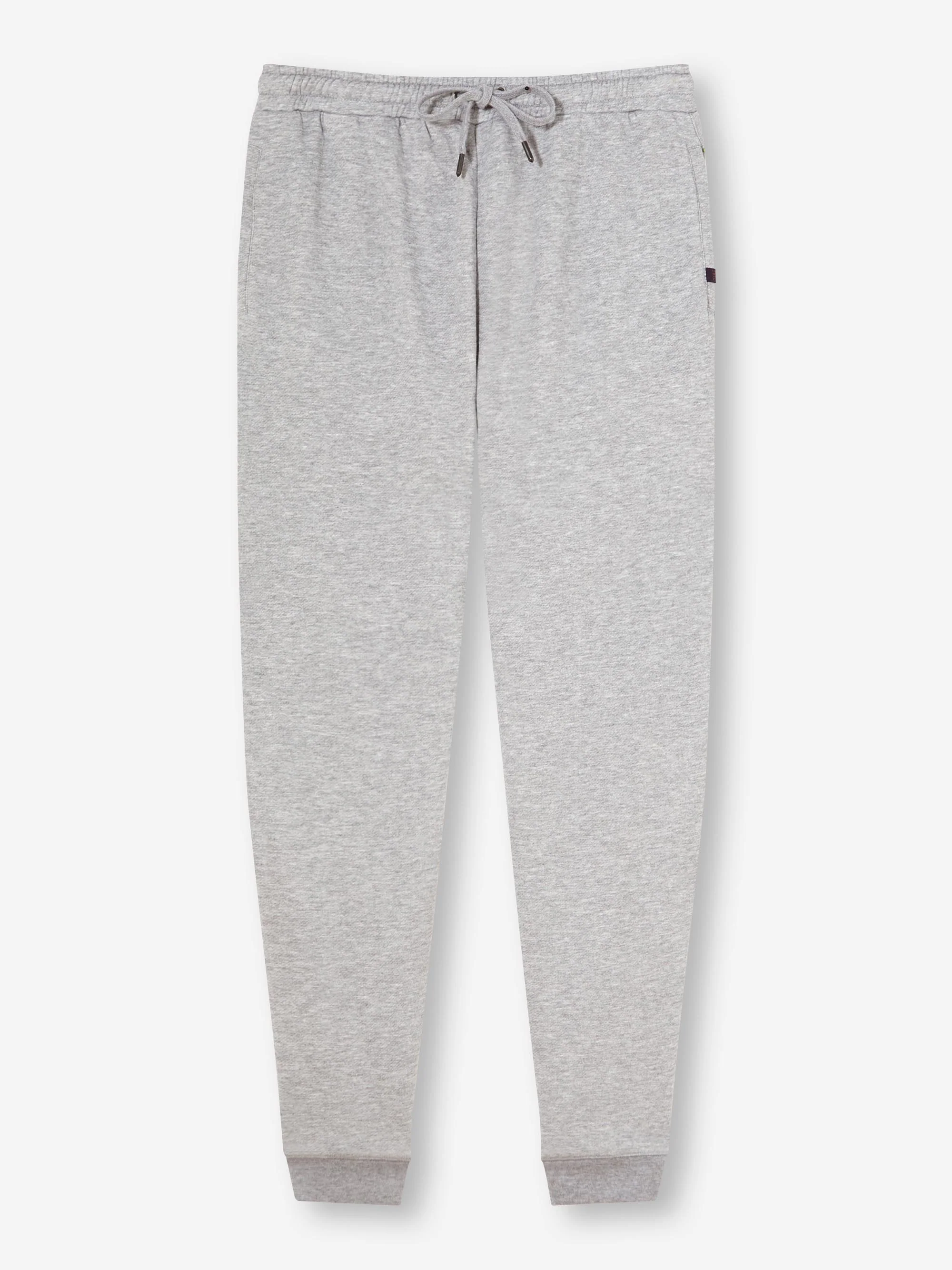 Men's Sweatshirt and Sweatpants Quinn Cotton Modal Silver - Image 9