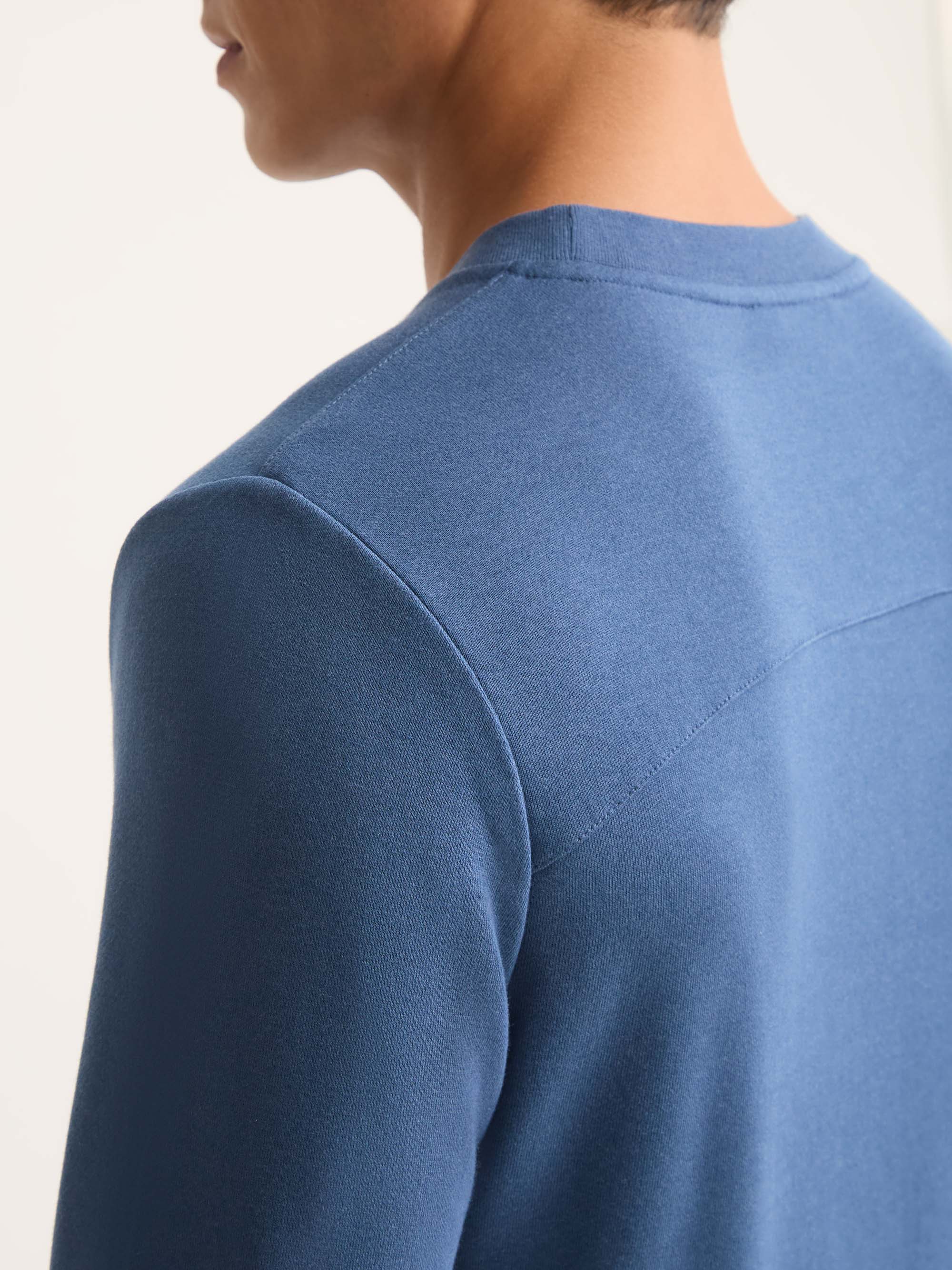 Men's Sweatshirt Quinn Cotton Modal Denim - Image 6