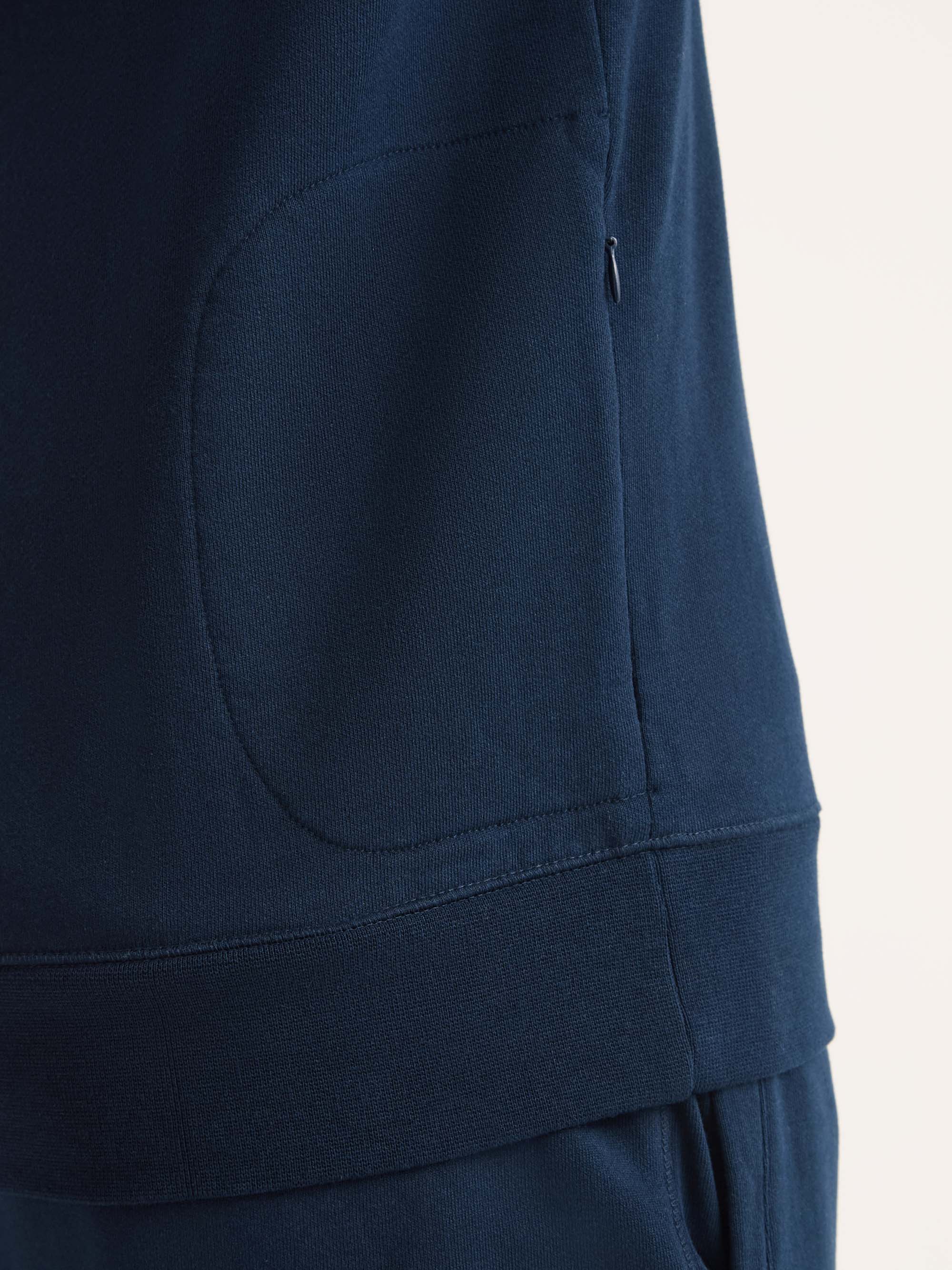 Men's Sweatshirt Quinn Cotton Modal Navy - Image 5