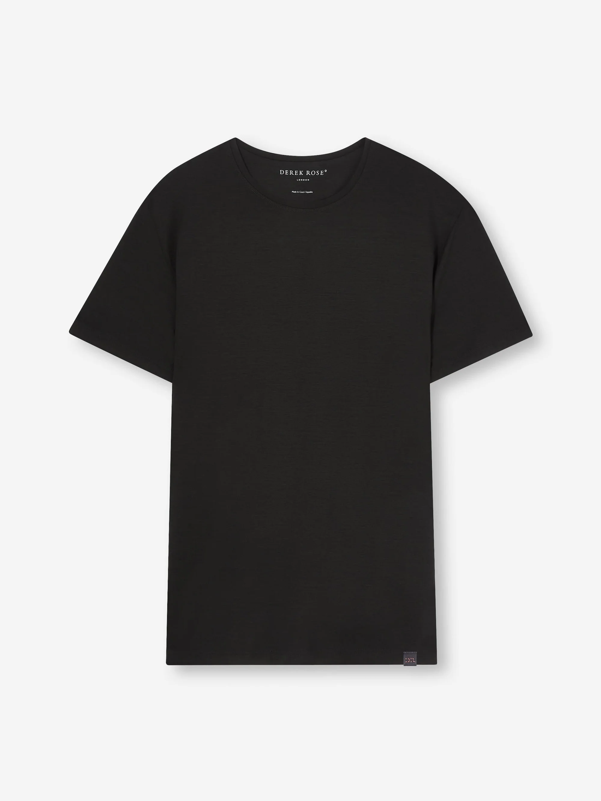 Men's T-Shirt Basel Micro Modal Stretch Black
