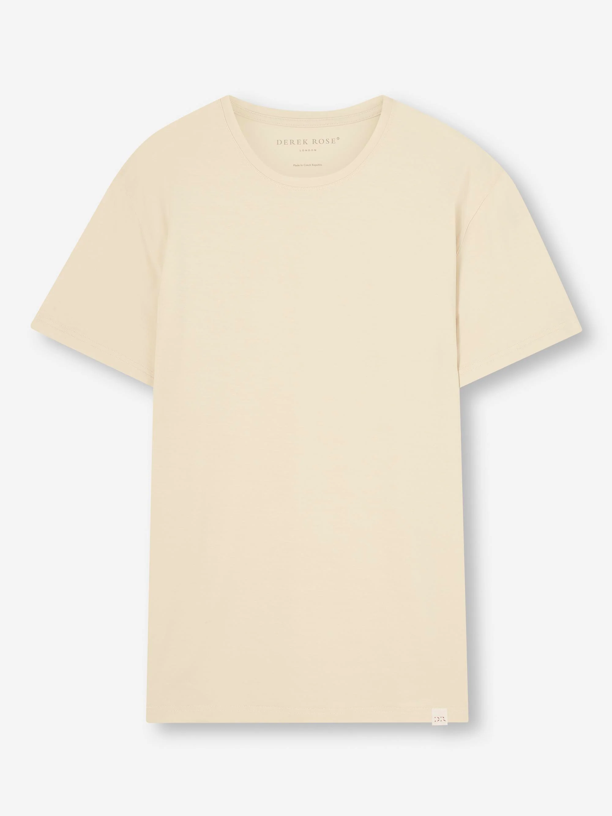 Men's T-Shirt Basel Micro Modal Stretch Ecru