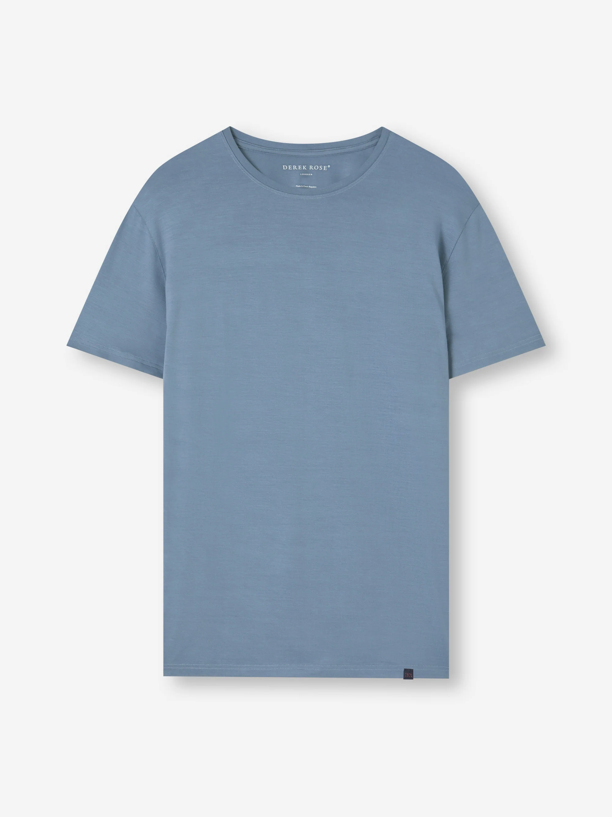 Men's T-Shirt Basel Micro Modal Stretch Storm Blue
