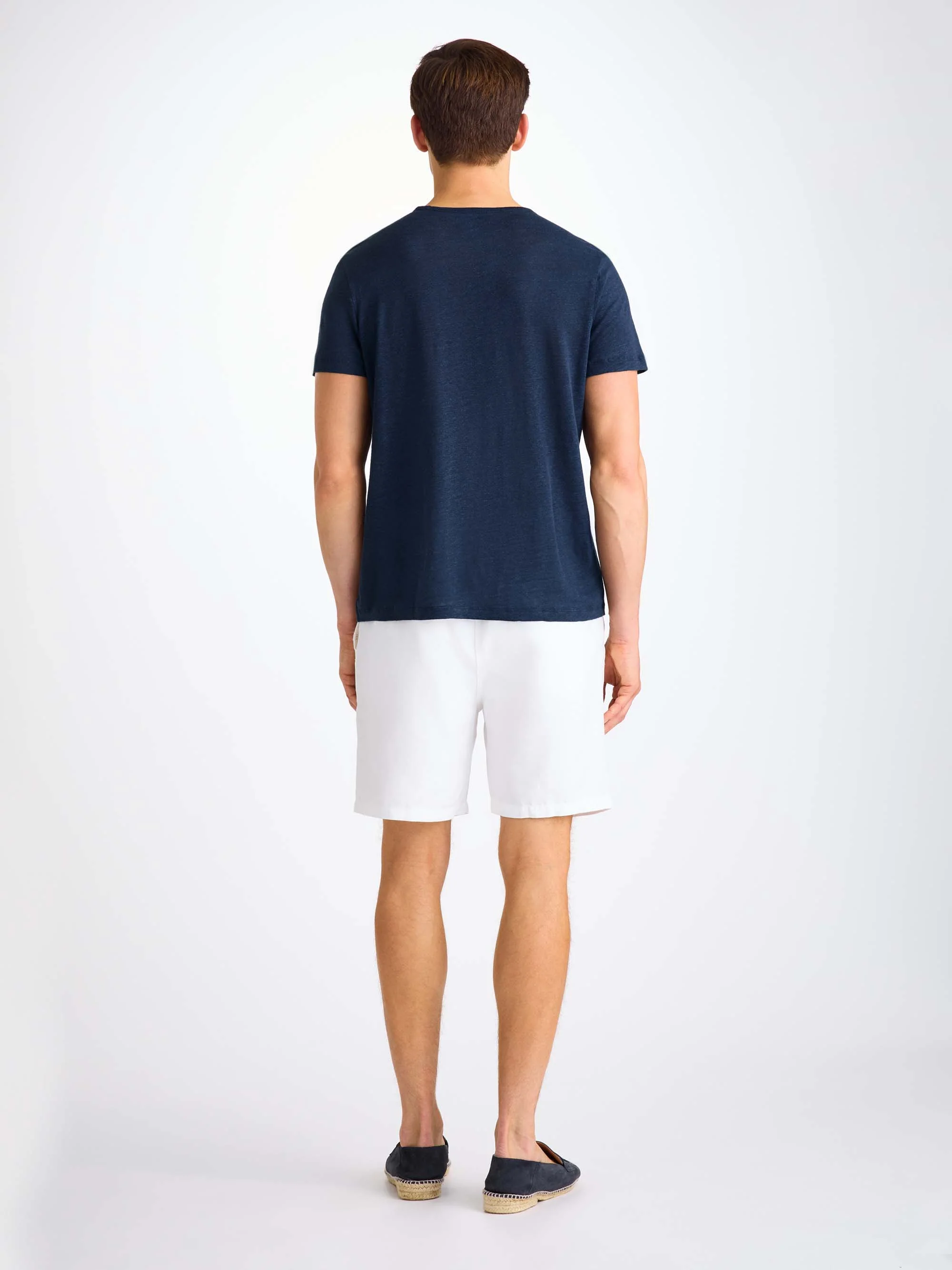 Men's T-Shirt Jordan Linen Navy - Image 4
