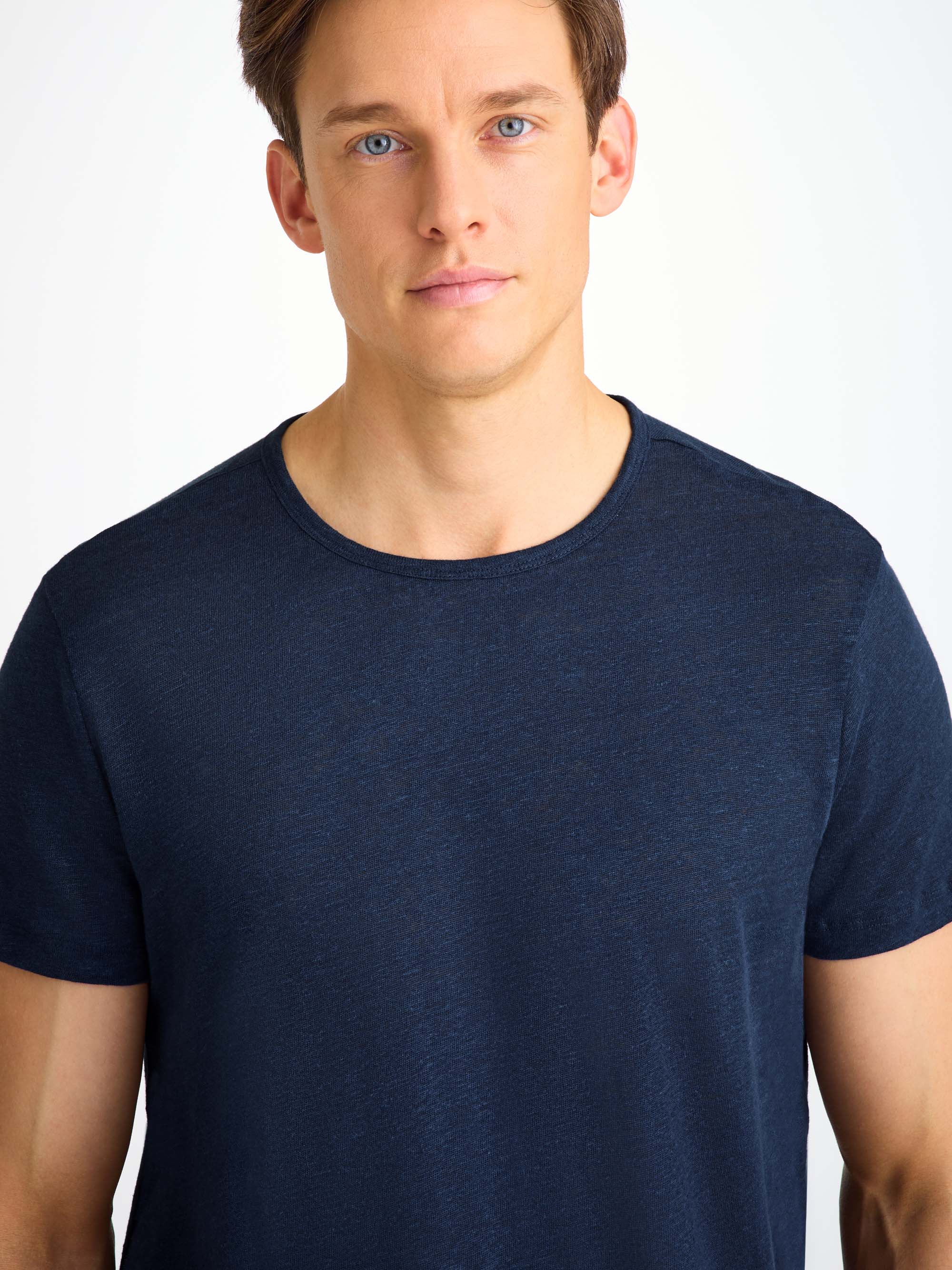 Men's T-Shirt Jordan Linen Navy - Image 6