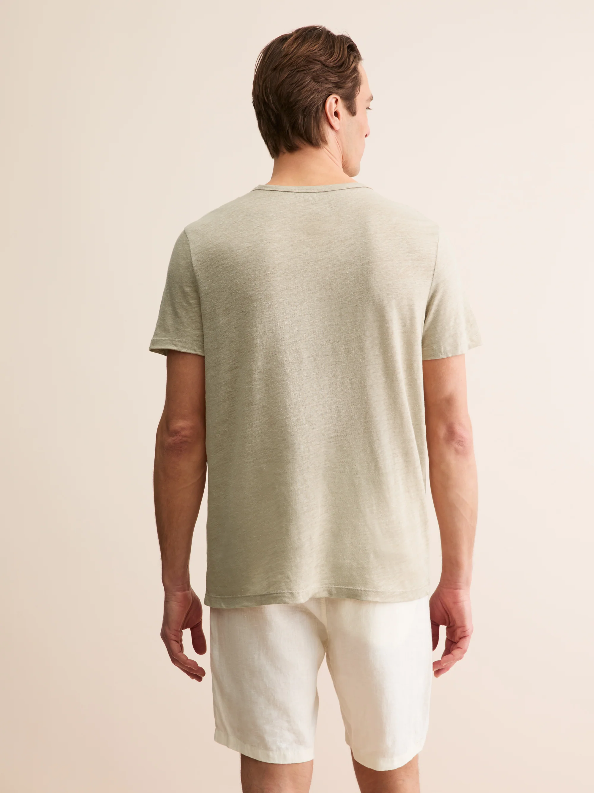 Men's T-Shirt Jordan Linen Beige - Image 3
