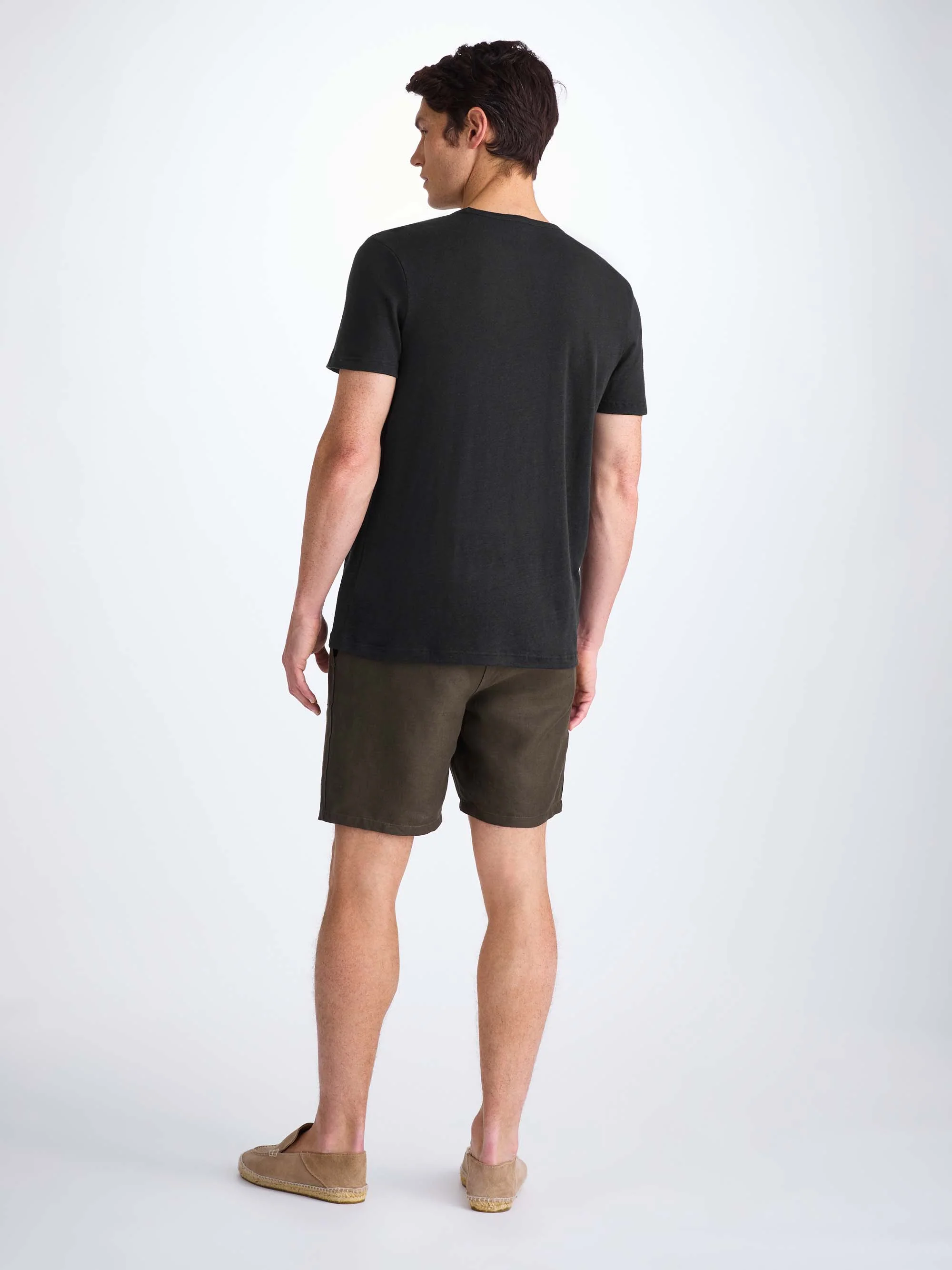 Men's T-Shirt Jordan Linen Black - Image 4