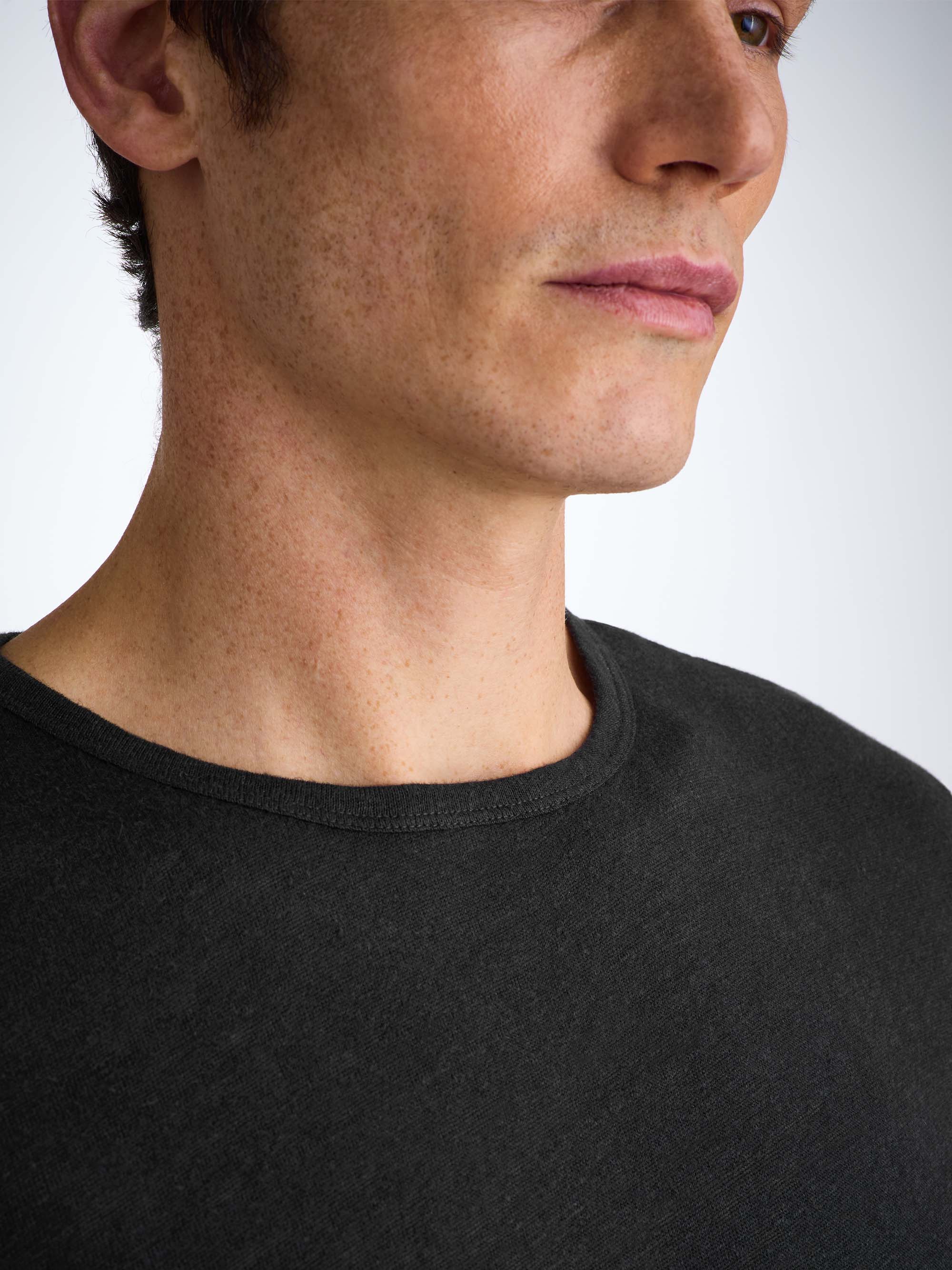 Men's T-Shirt Jordan Linen Black - Image 6