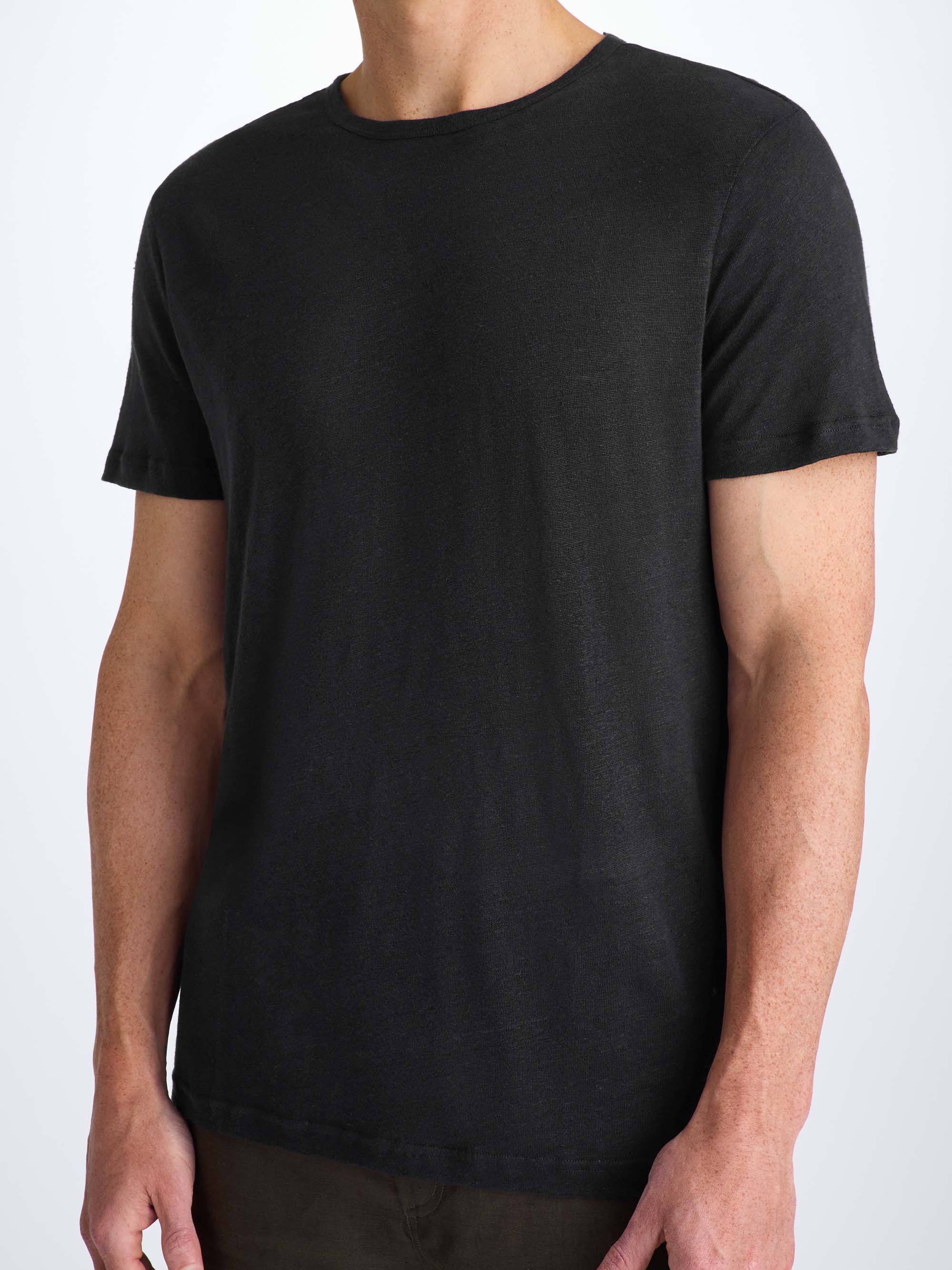 Men's T-Shirt Jordan Linen Black - Image 7